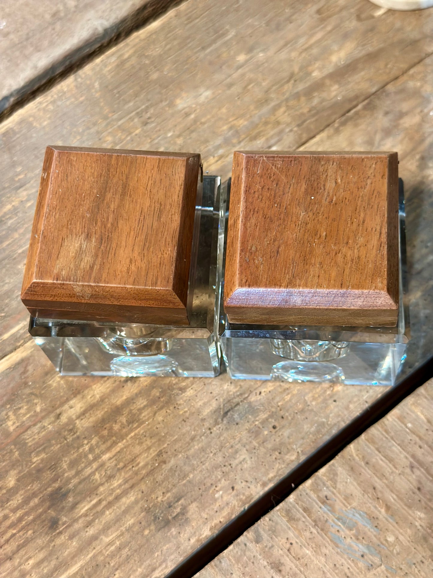 Paire d'encriers Art Deco