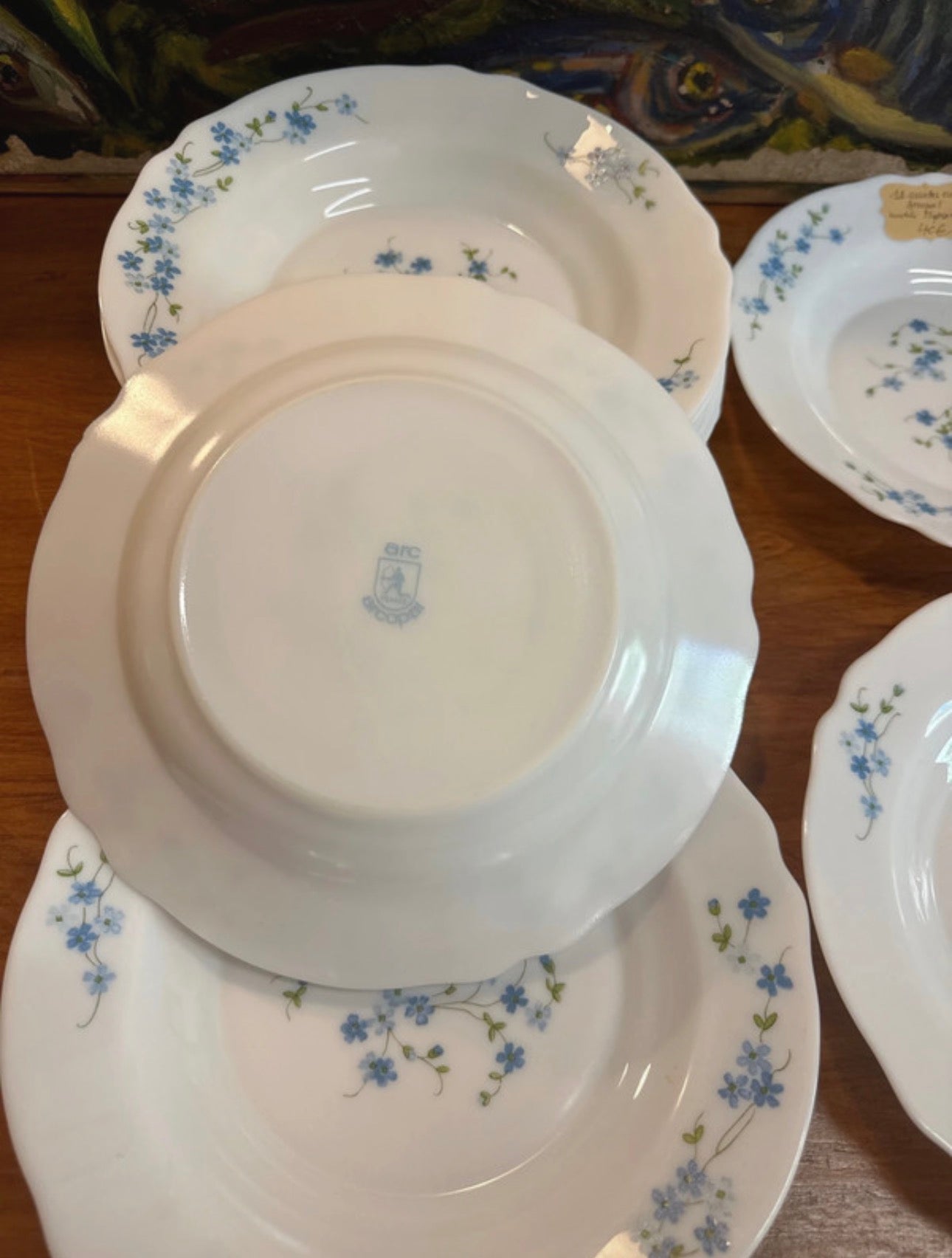 14 assiettes creuses Arcopal