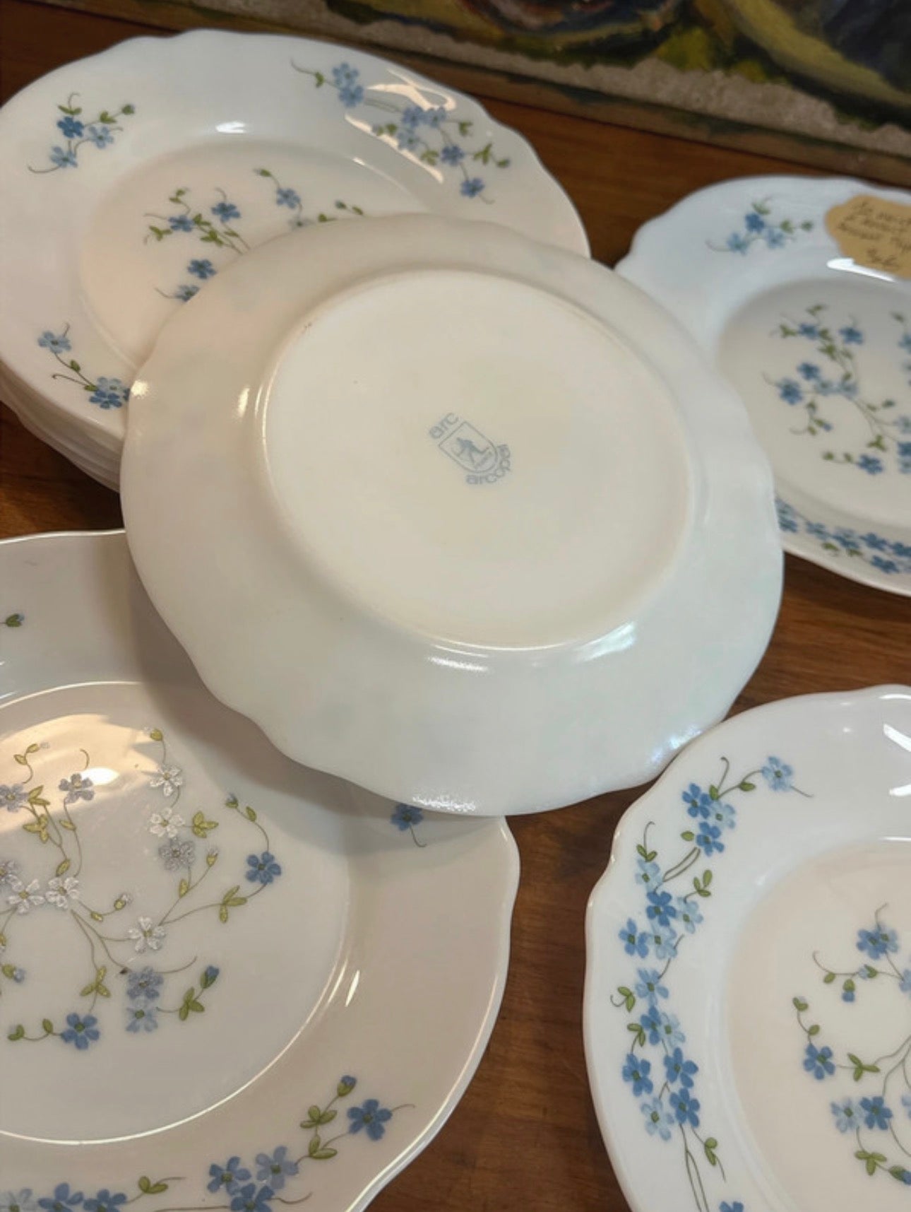 10 assiettes à dessert Arcopal