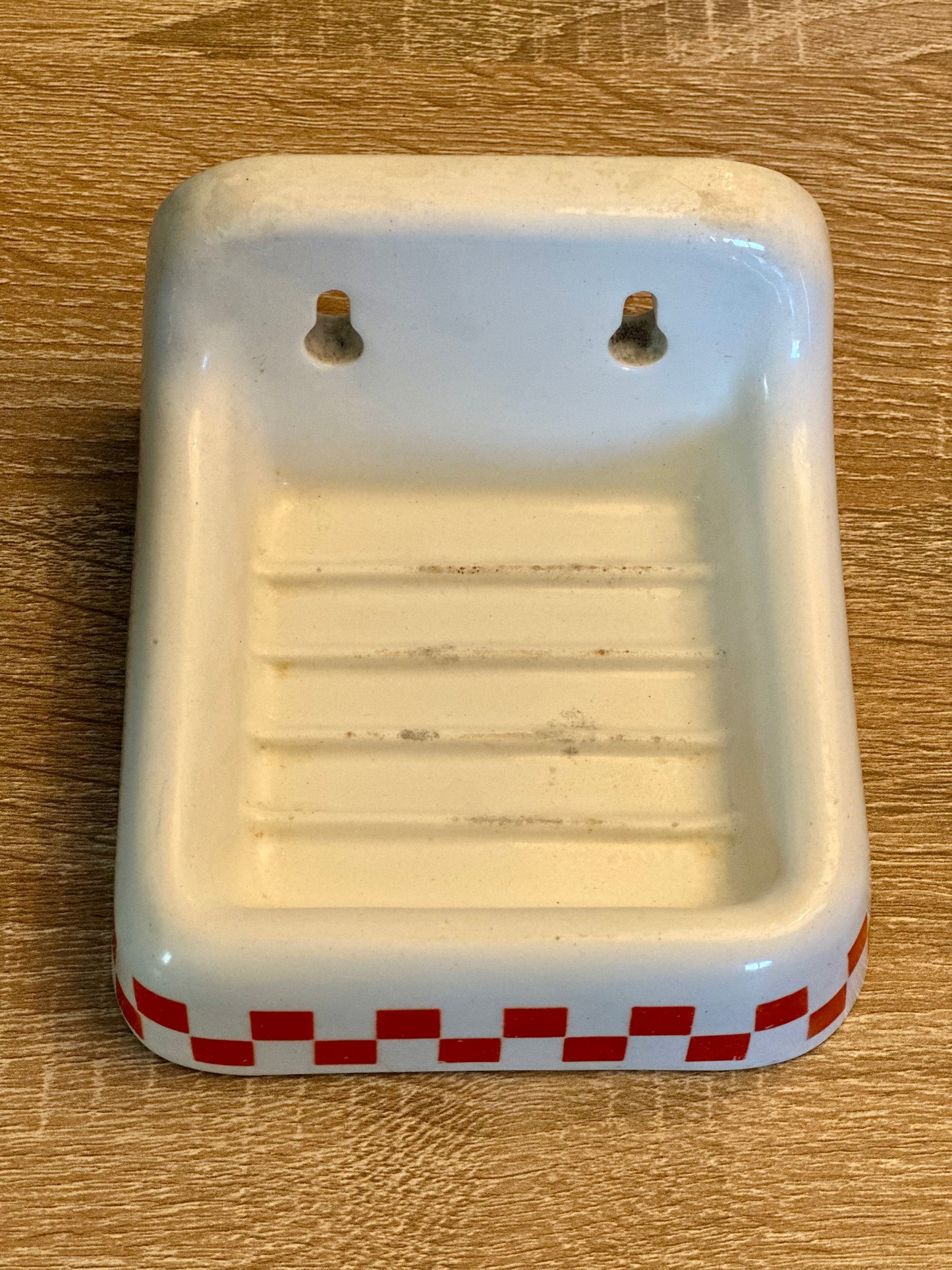 Porte-savon à damier
