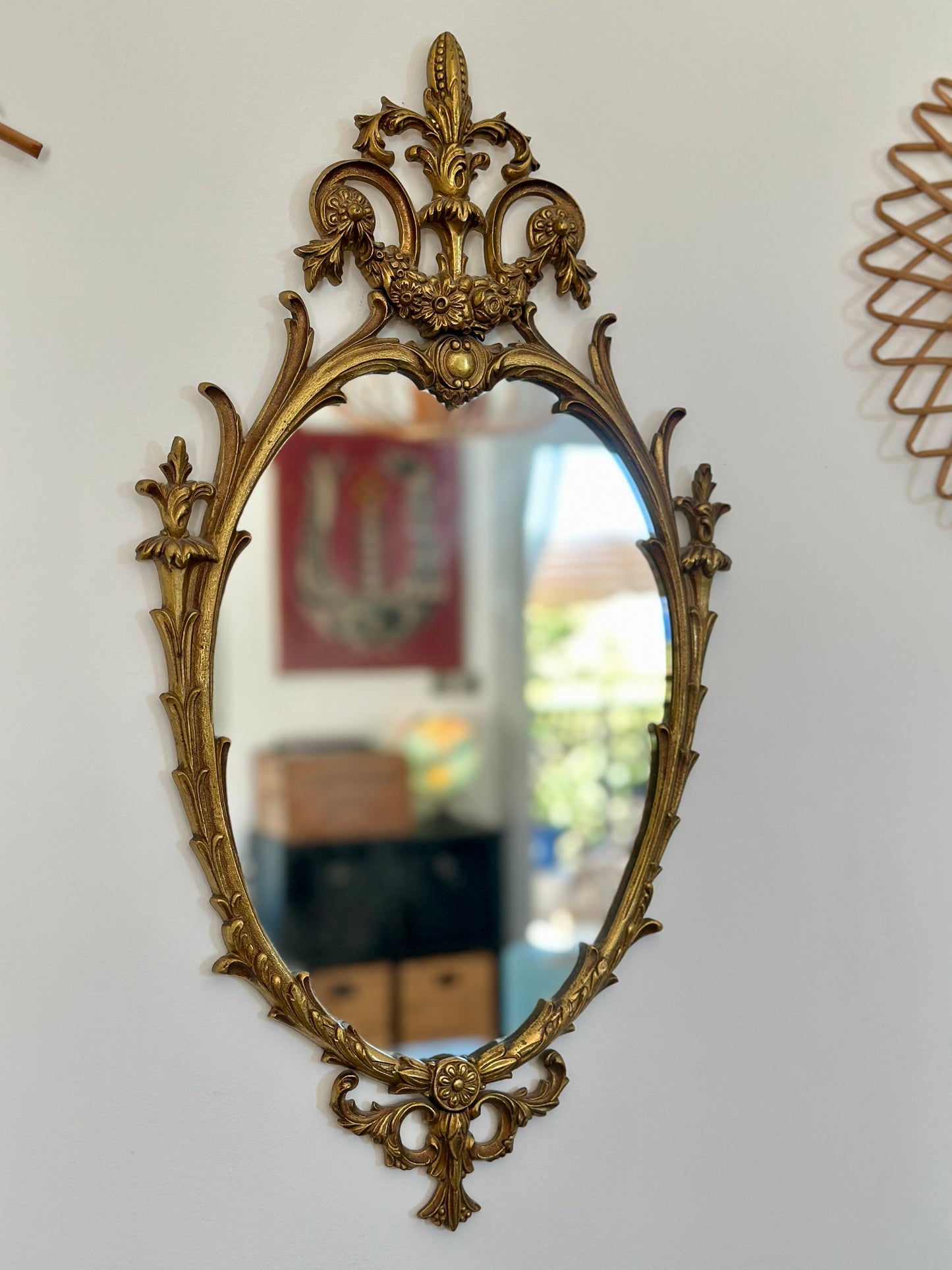Miroir de style baroque Italien