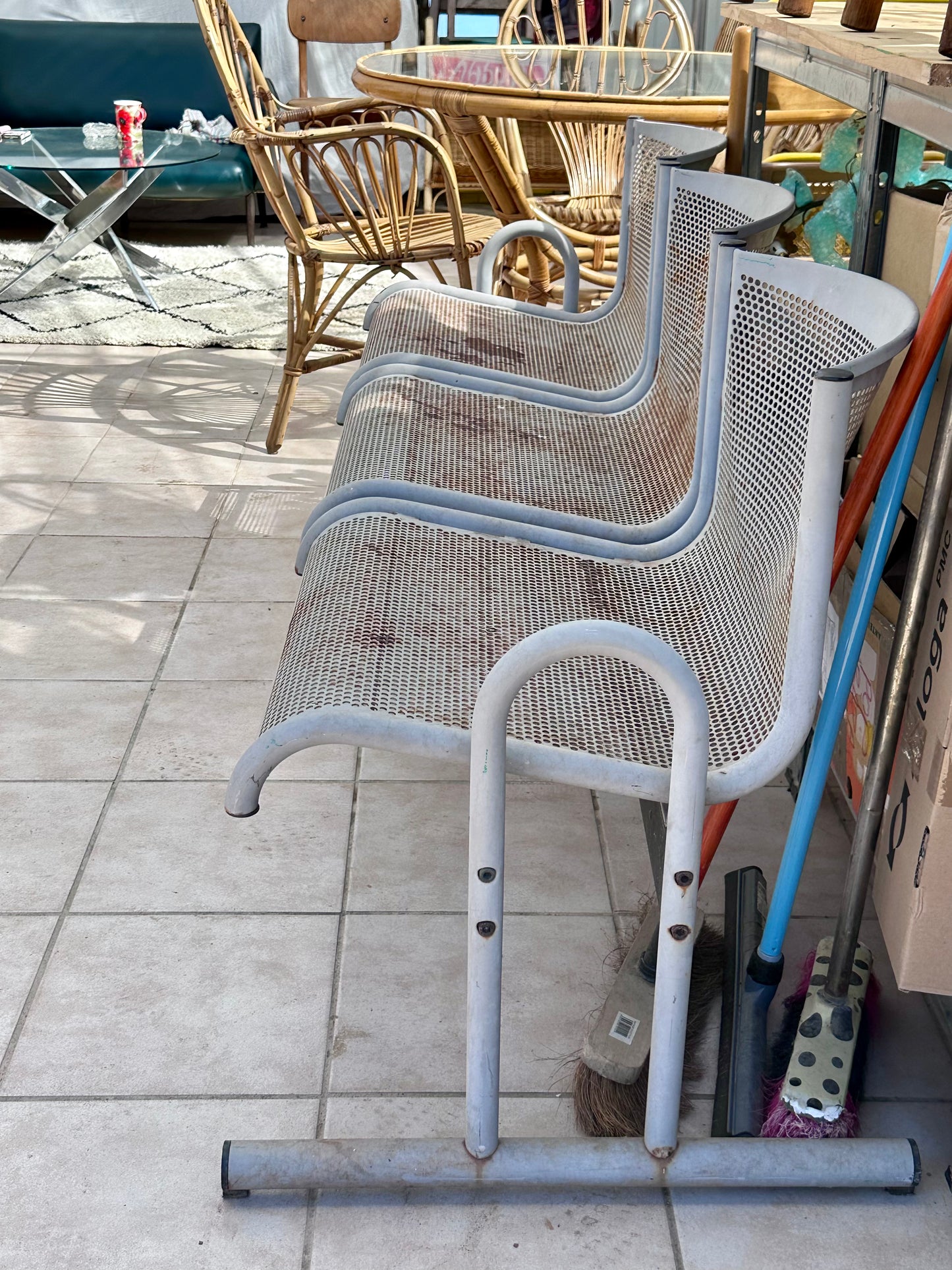 Banc public des années 80