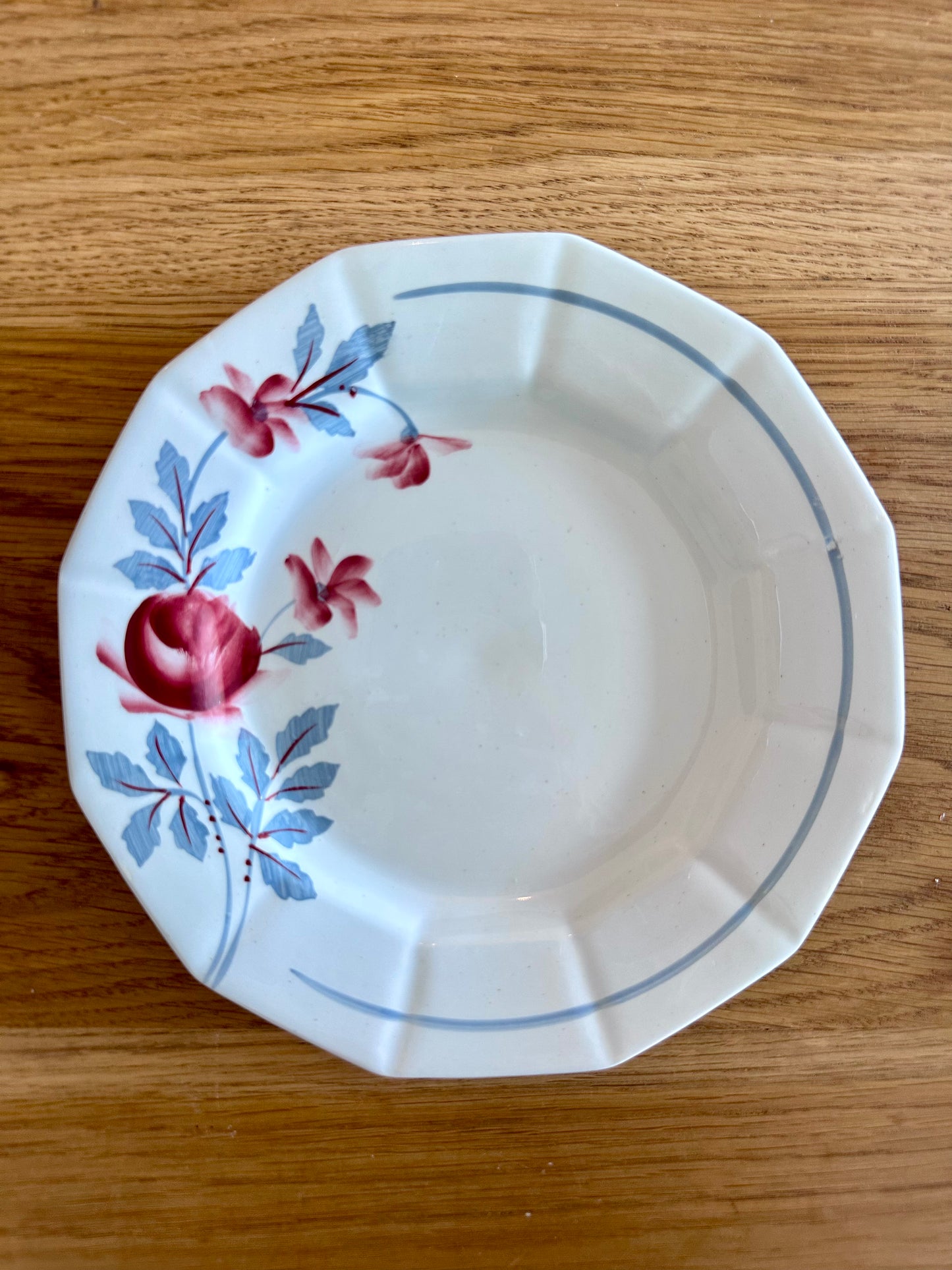 2 assiettes plates Ceranord Saint-Amand