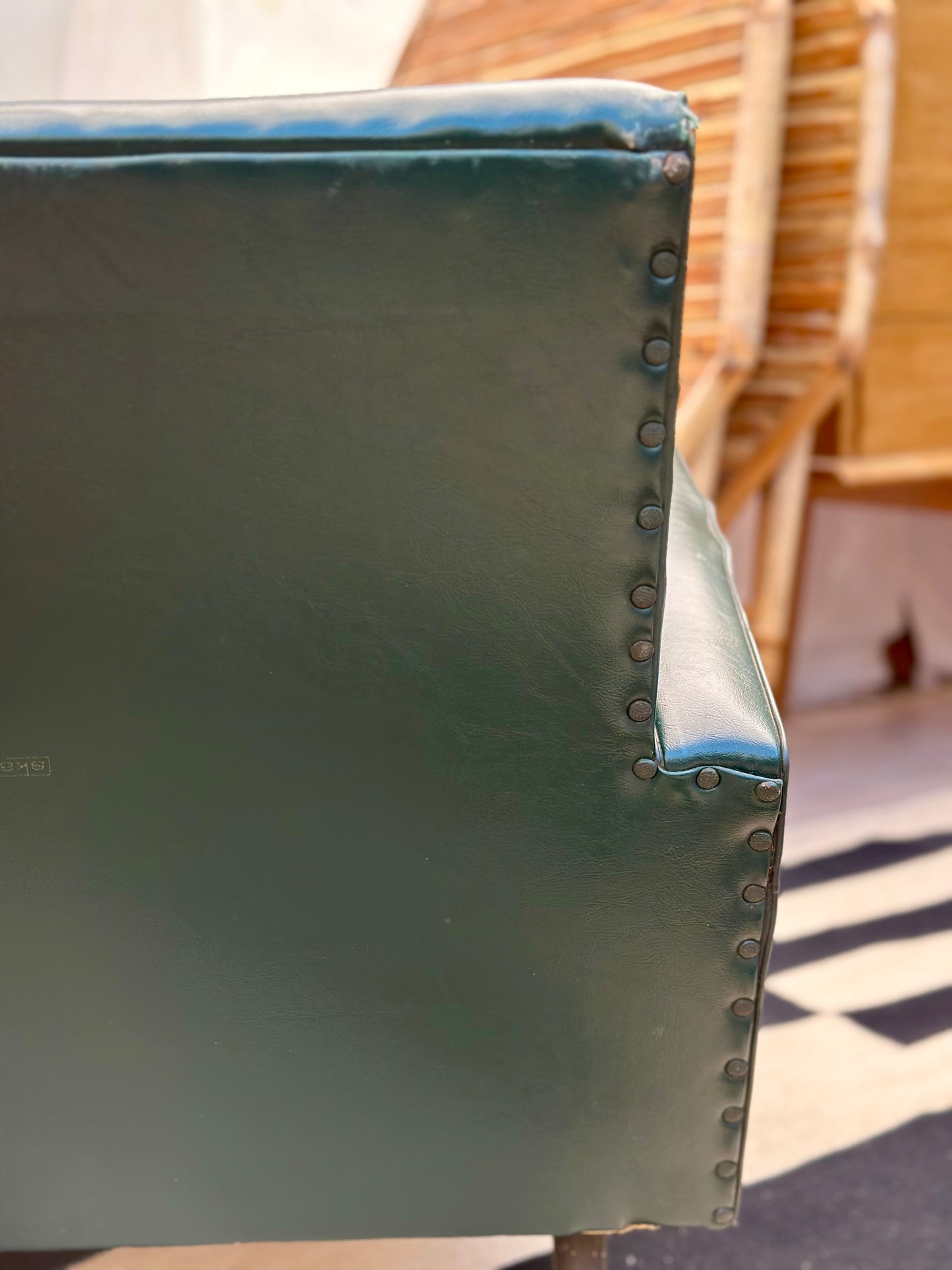 Canapé en Skaï années 60