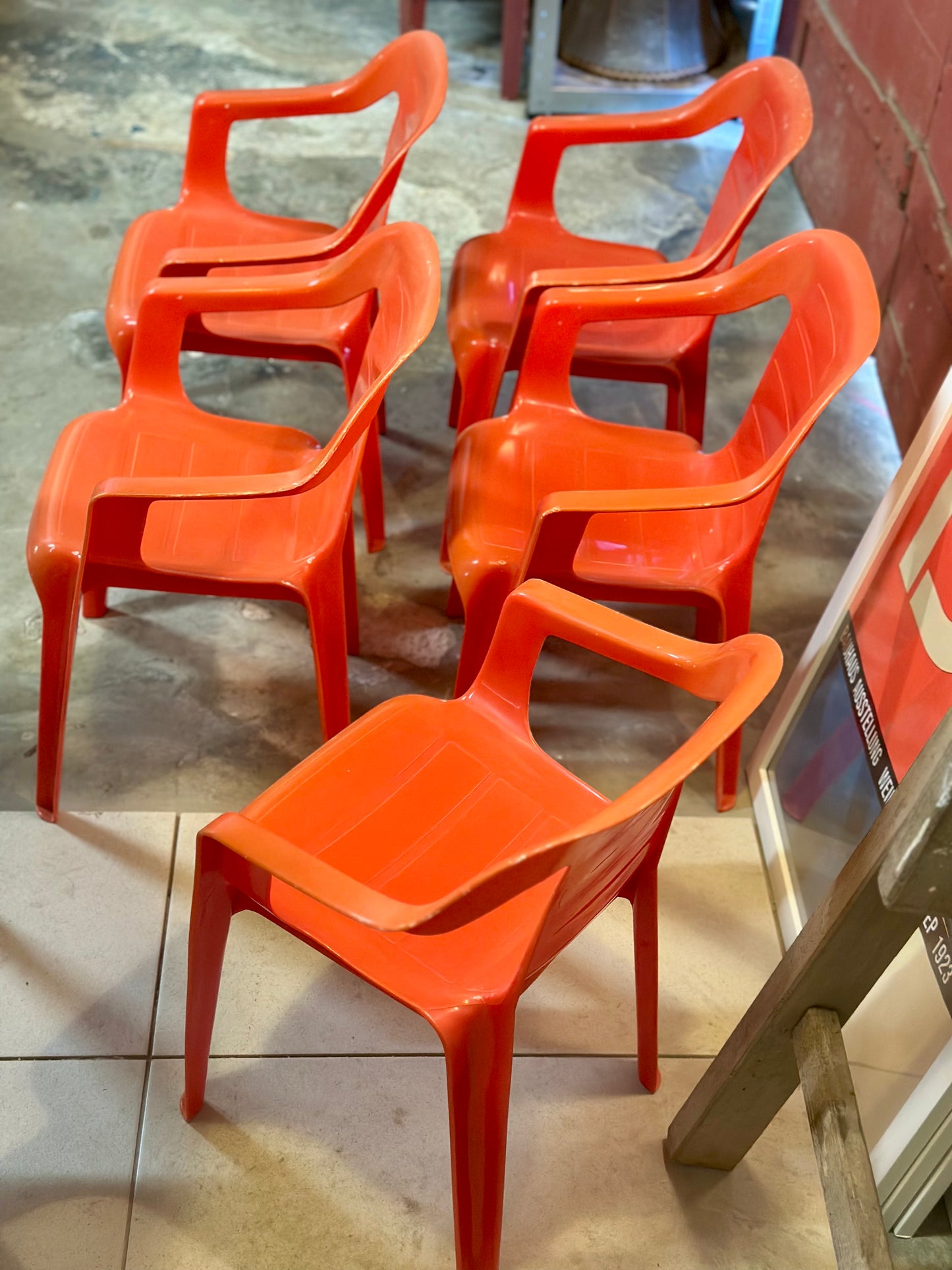 5 fauteuils enfant vintage