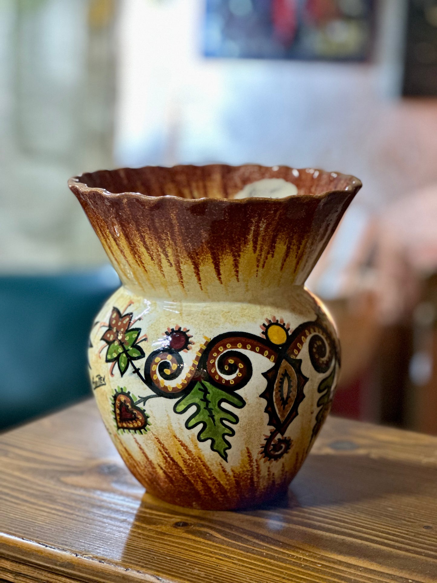 Vase Paul Fouillen Quimper