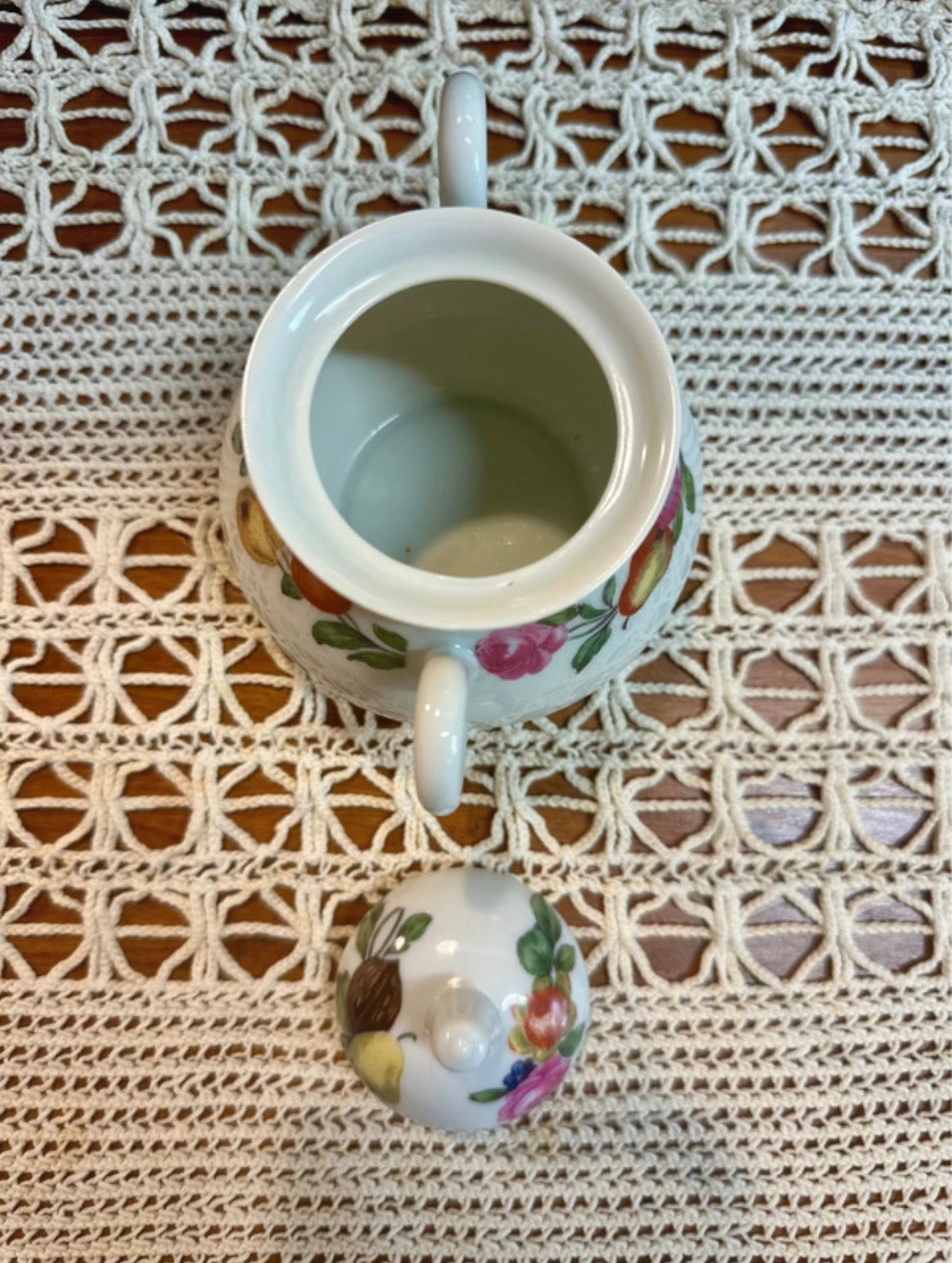 Sucrier porcelaine de Paris