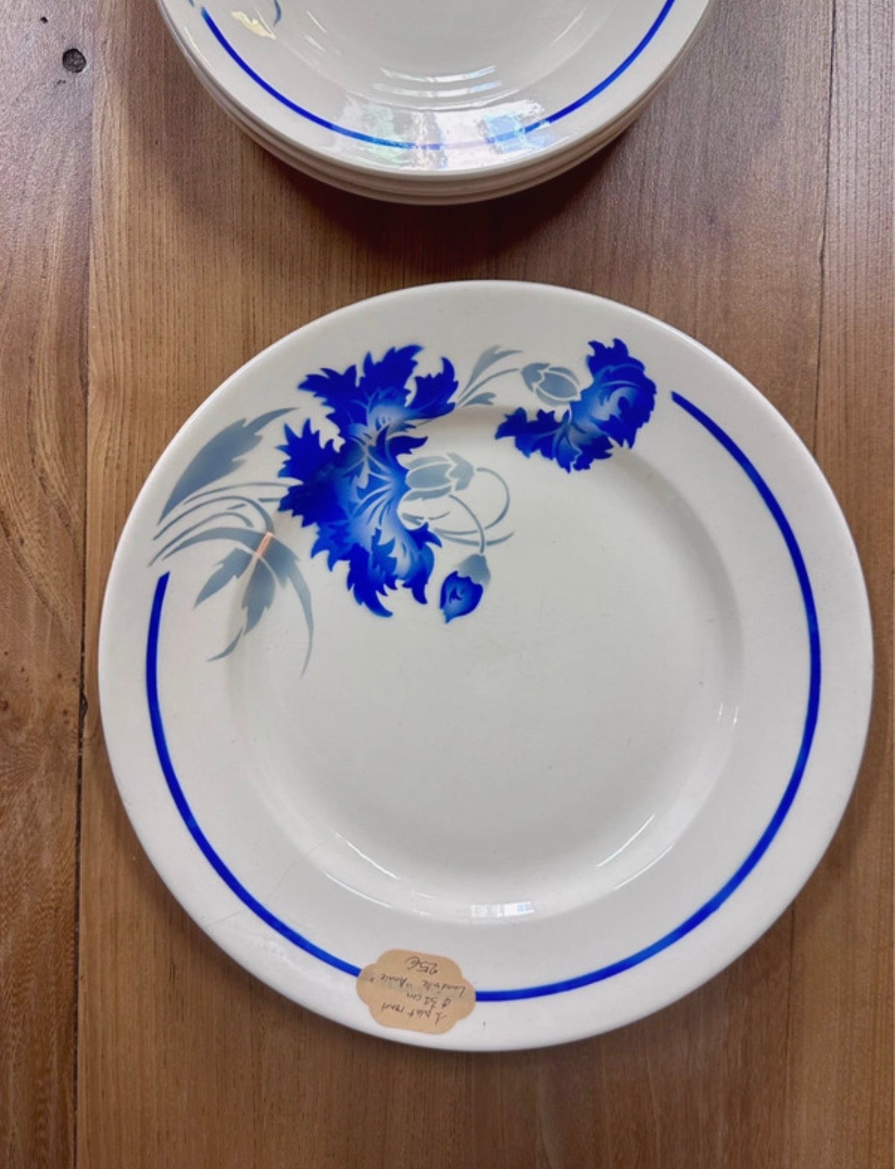 Plat rond Luneville
