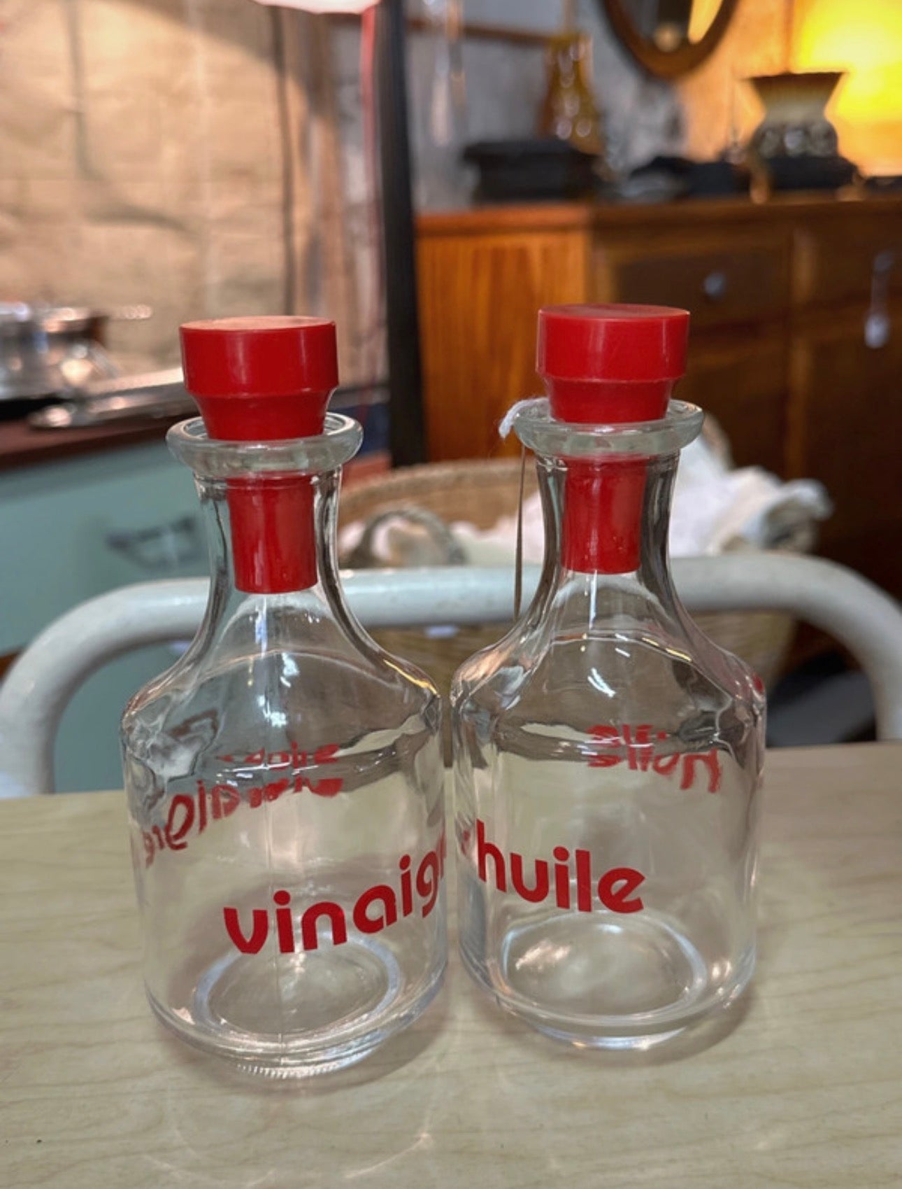 Set huile & vinaigre années 70
