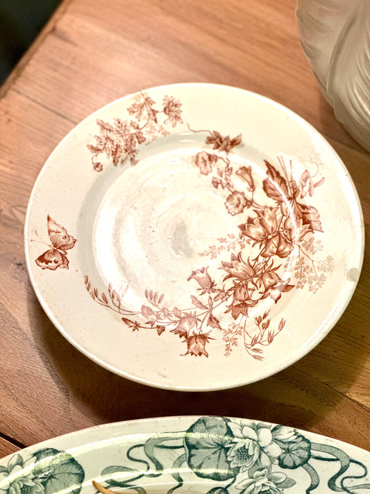 Compotier Longwy modèle Botanique