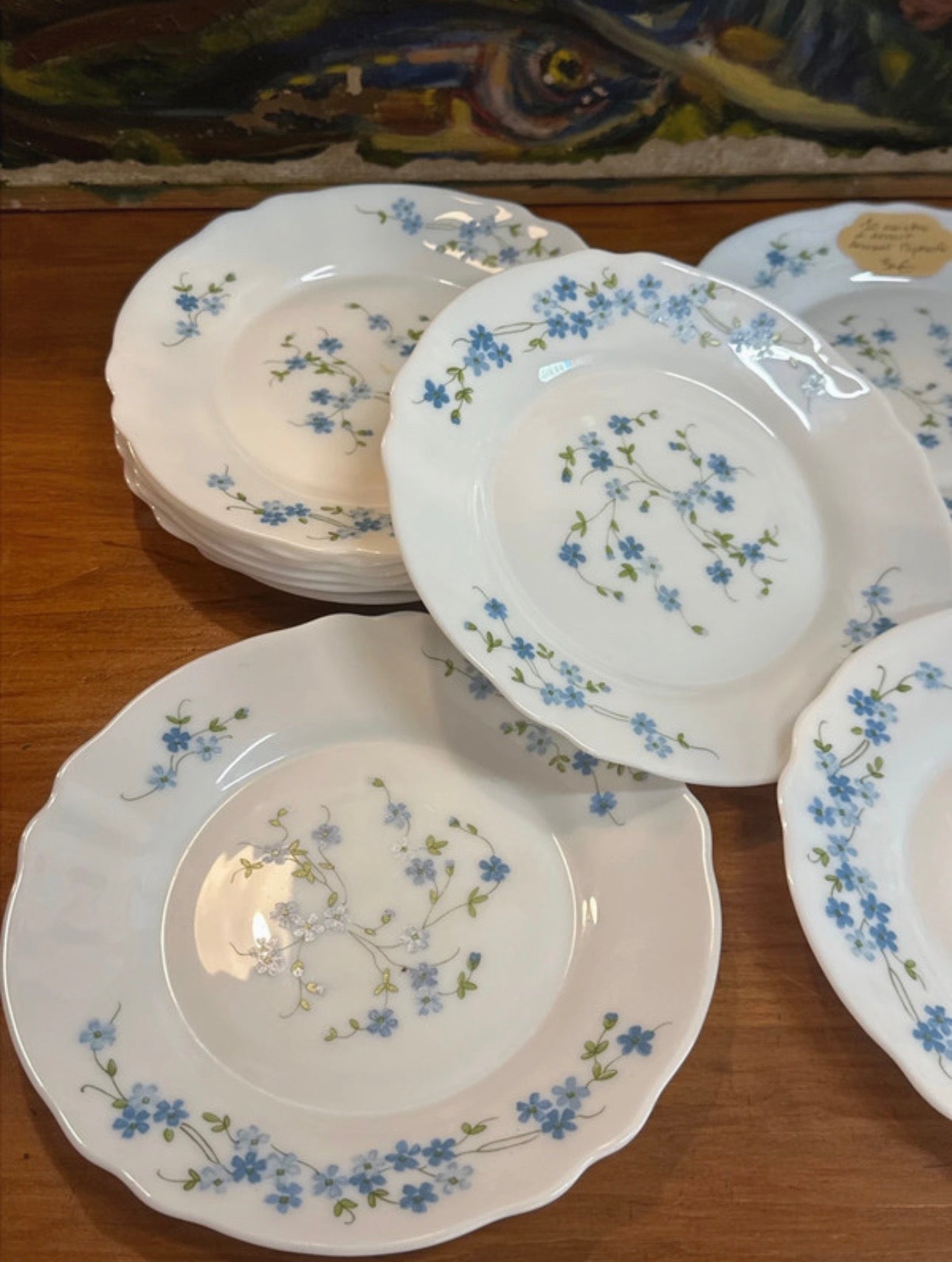 10 assiettes à dessert Arcopal