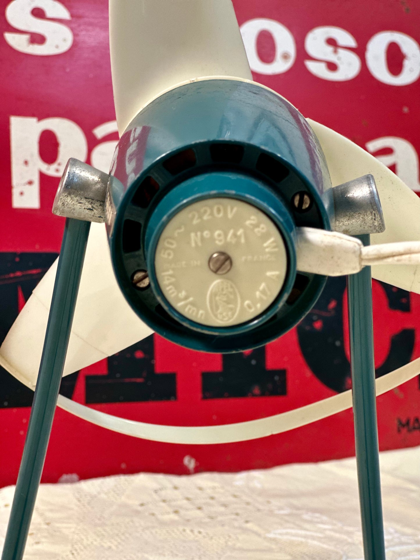 Ventilateur Calor Vintage N°941 Design par Jean Parthenay