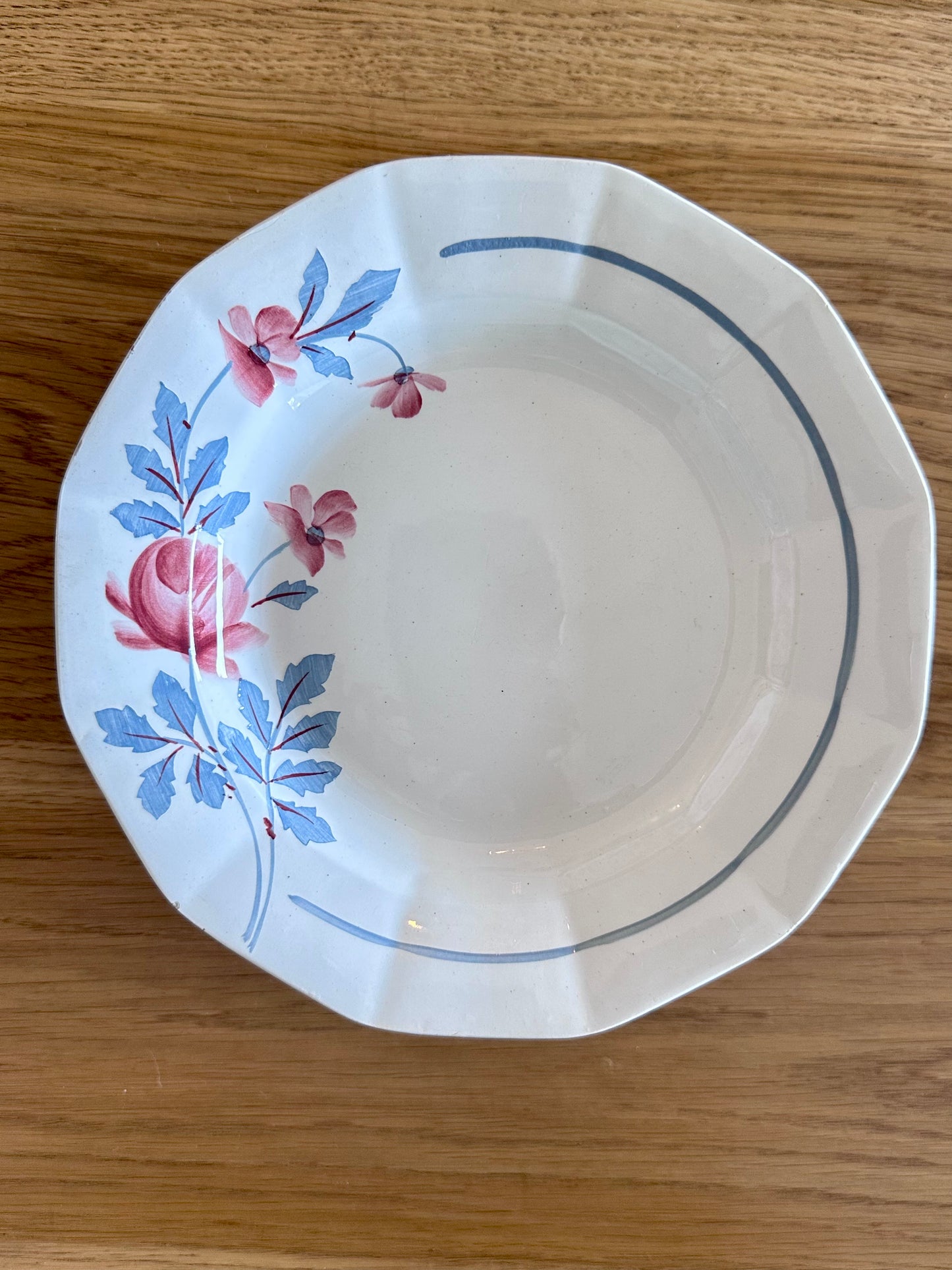 9 assiettes creuses Ceranord Saint-Amand