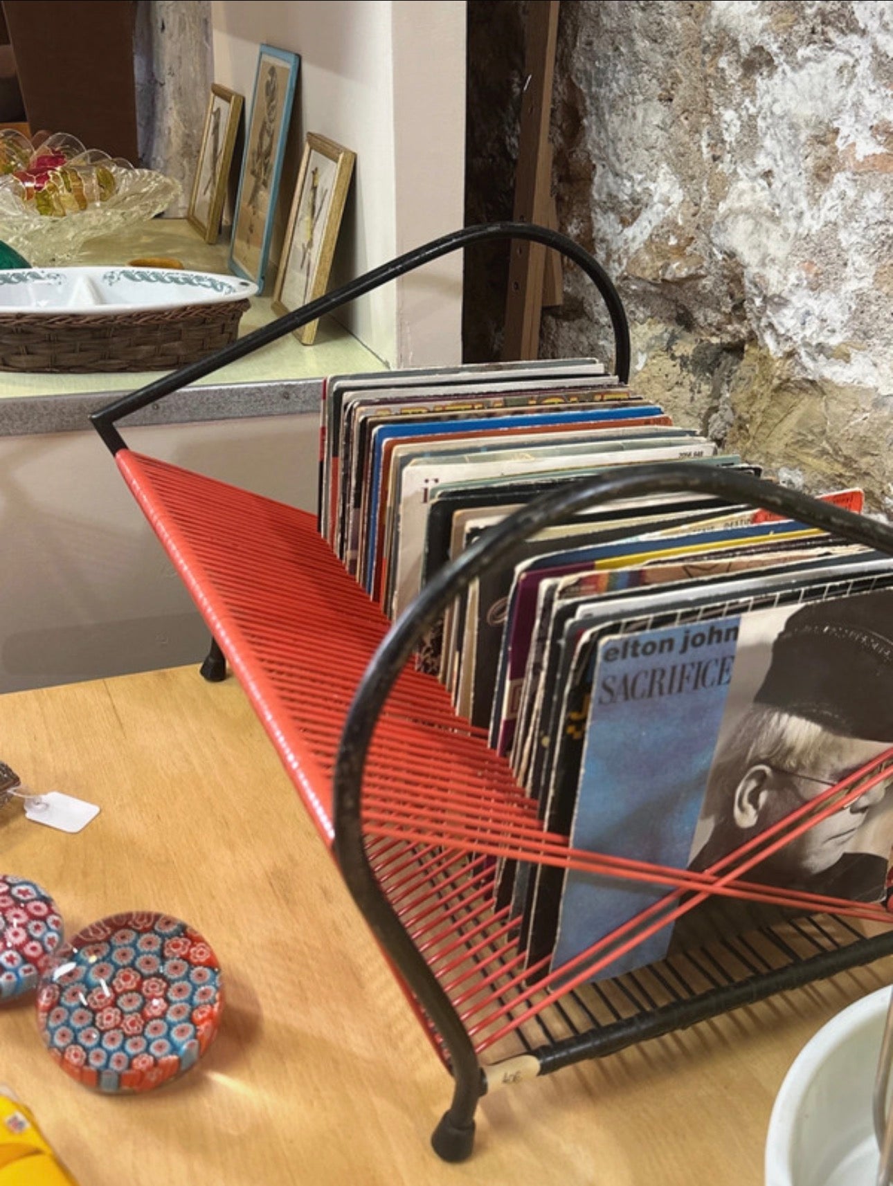 Range-disques scoubidou