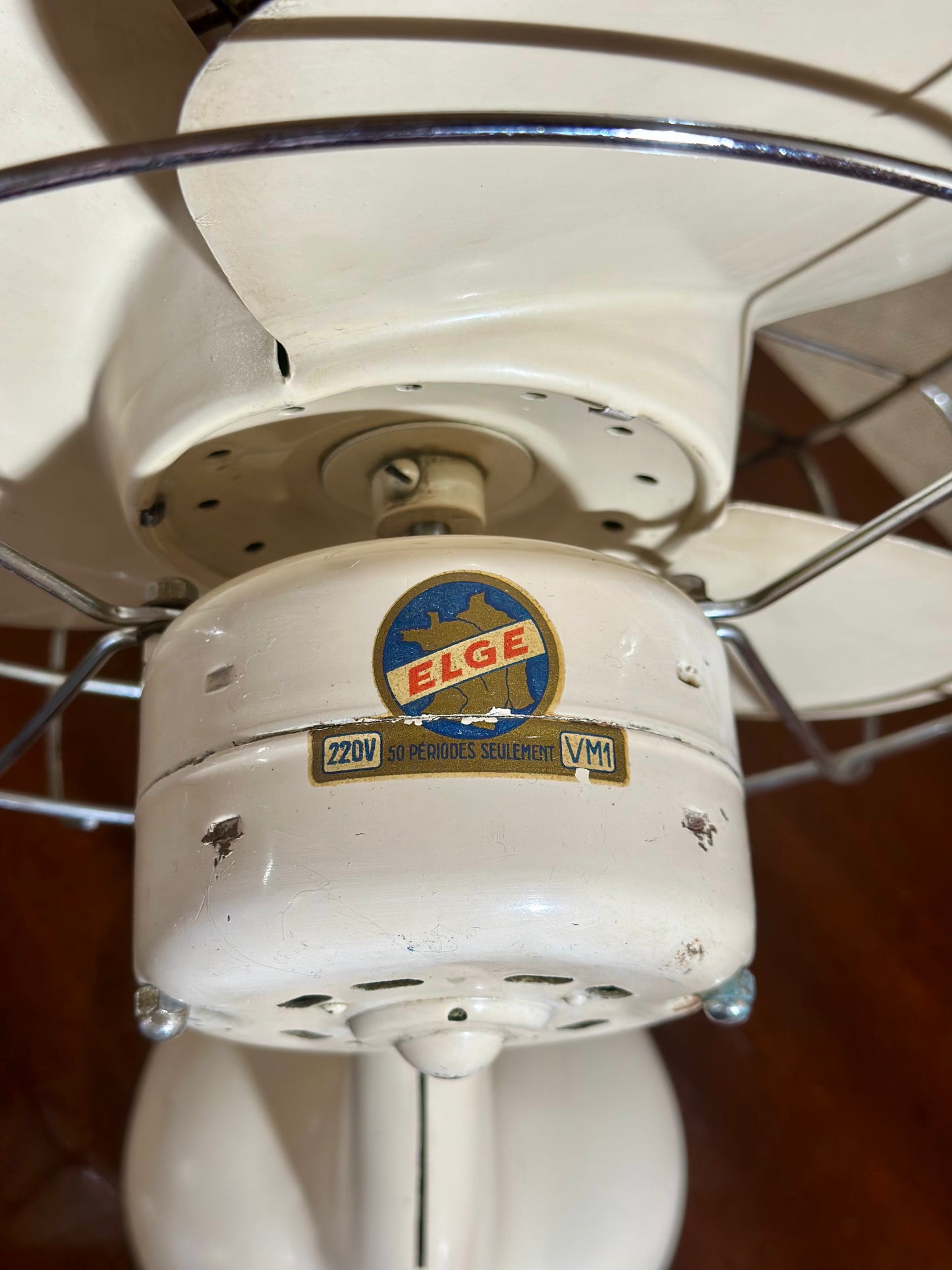 Ventilateur vintage Elgé années 50