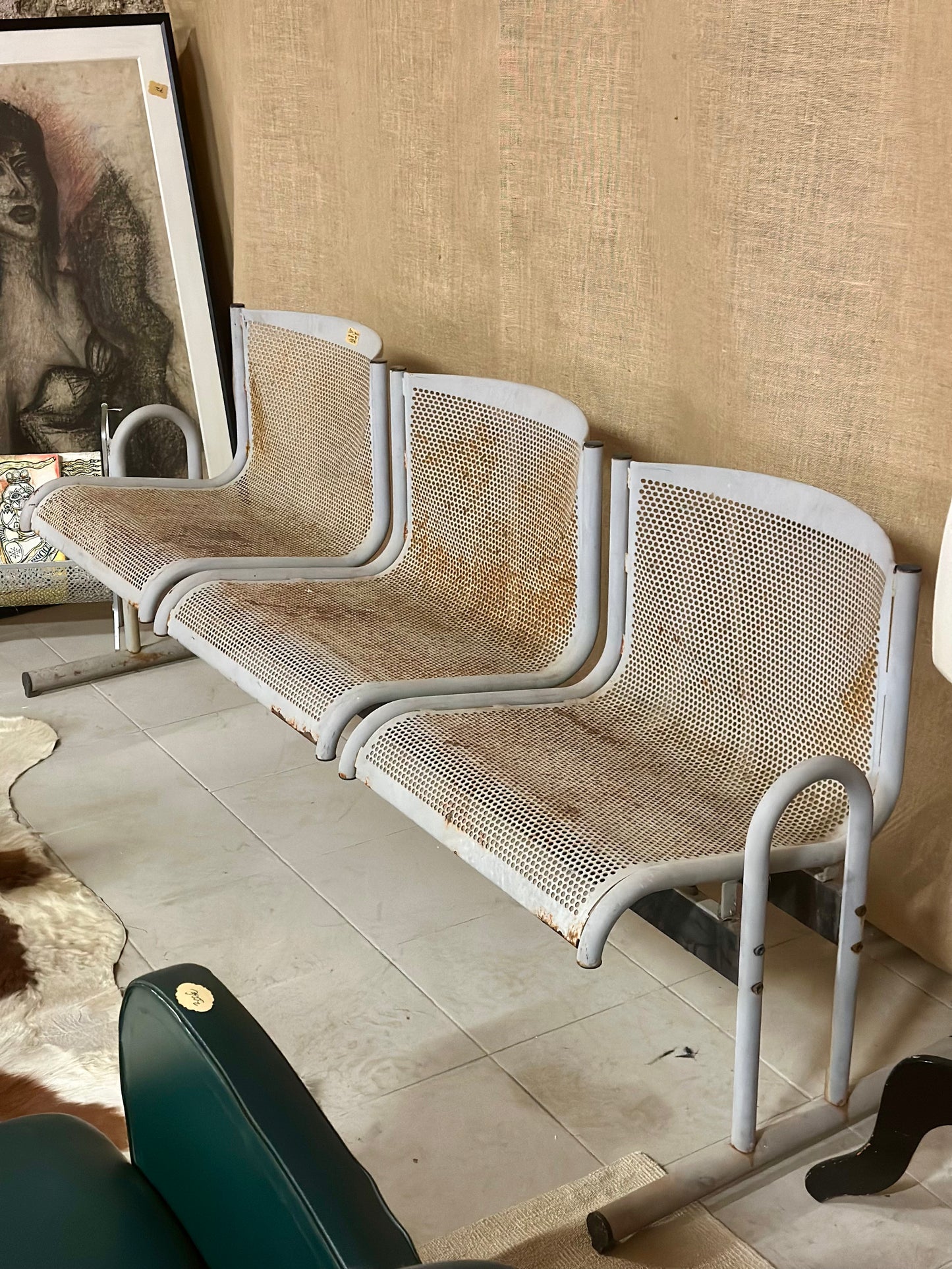 Banc public des années 80