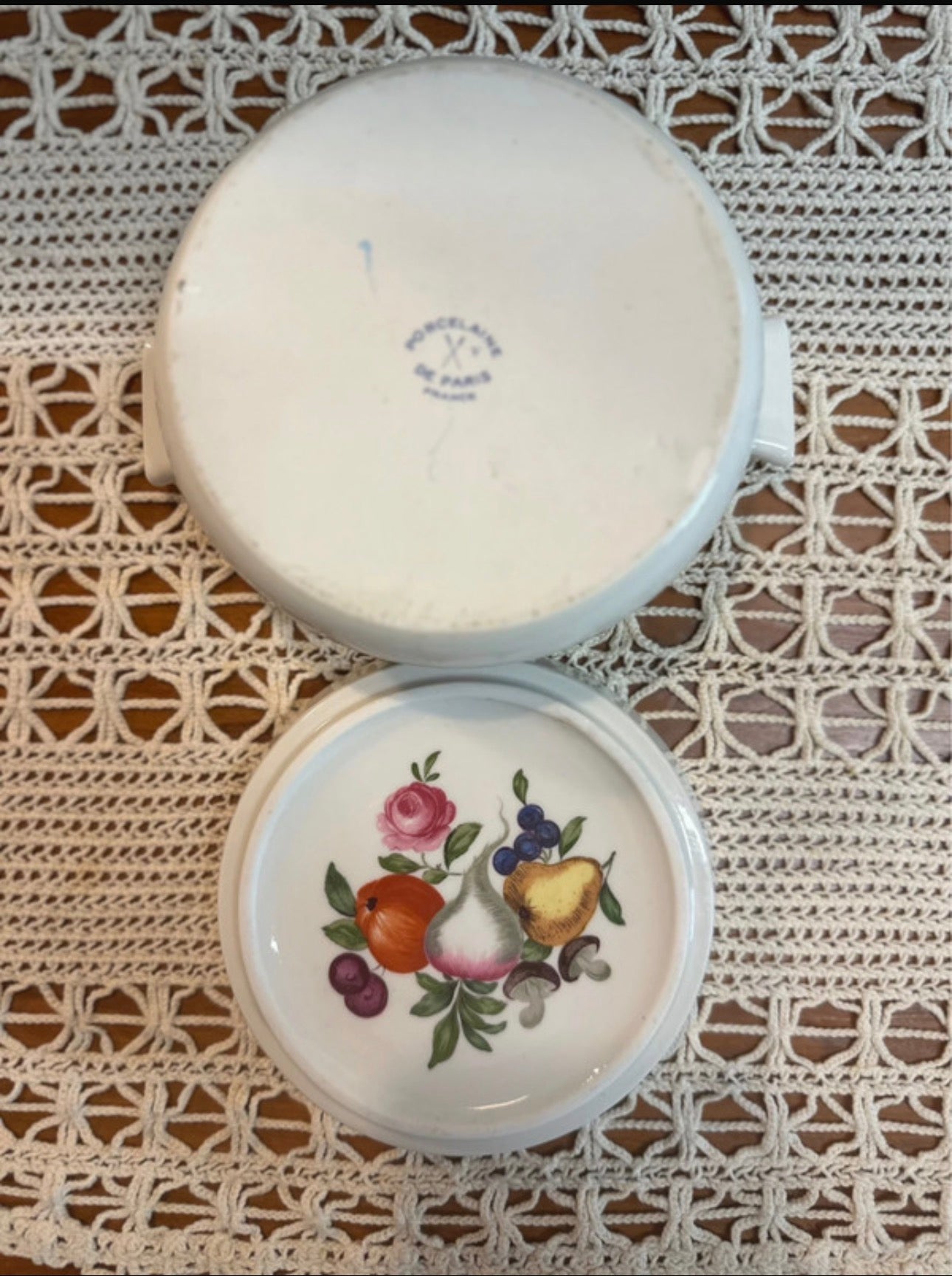 Légumier Porcelaine de Paris