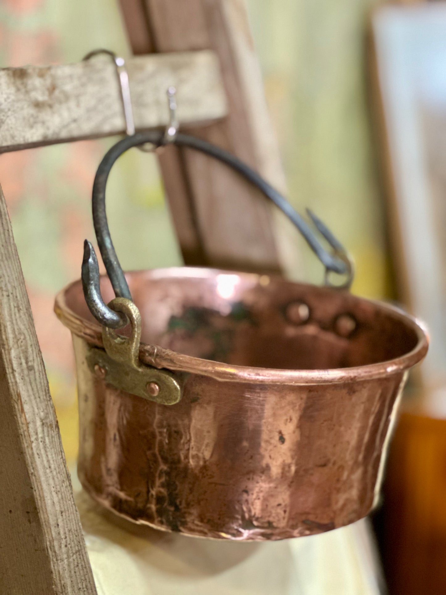 Petit chaudron en cuivre XIXe