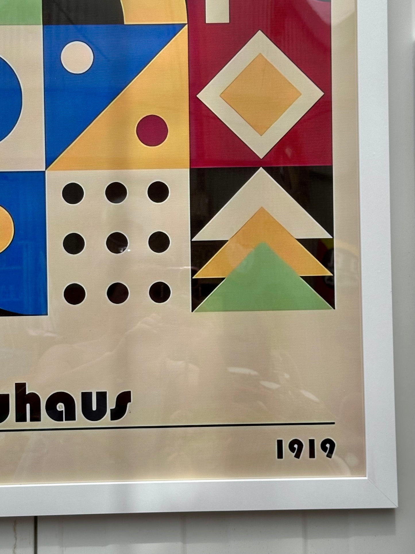 Affiche encadrée Bauhaus