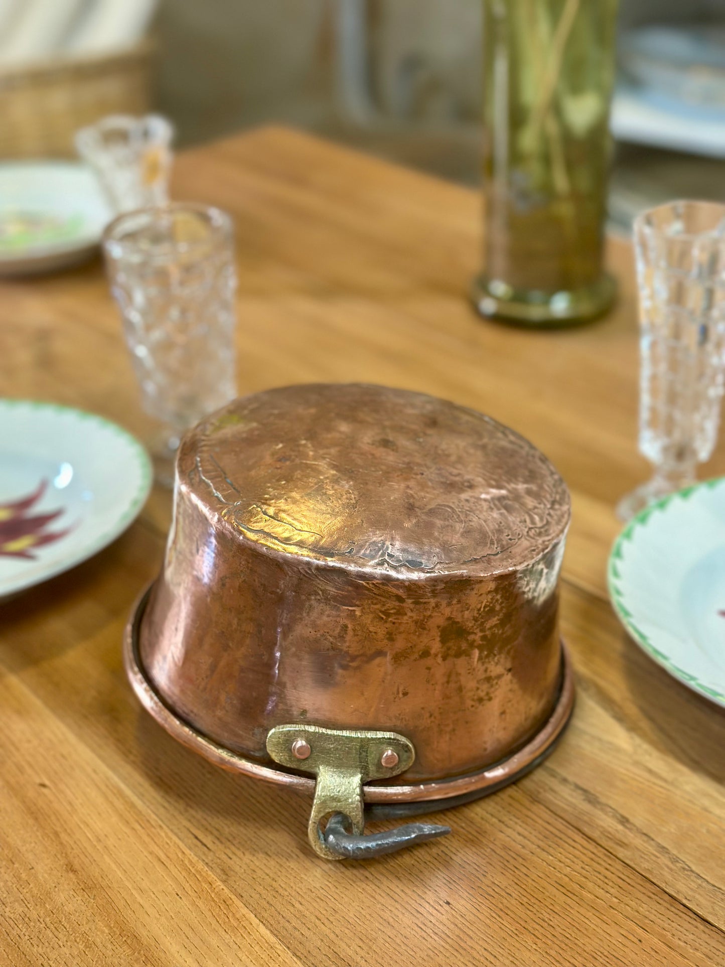 Petit chaudron en cuivre XIXe