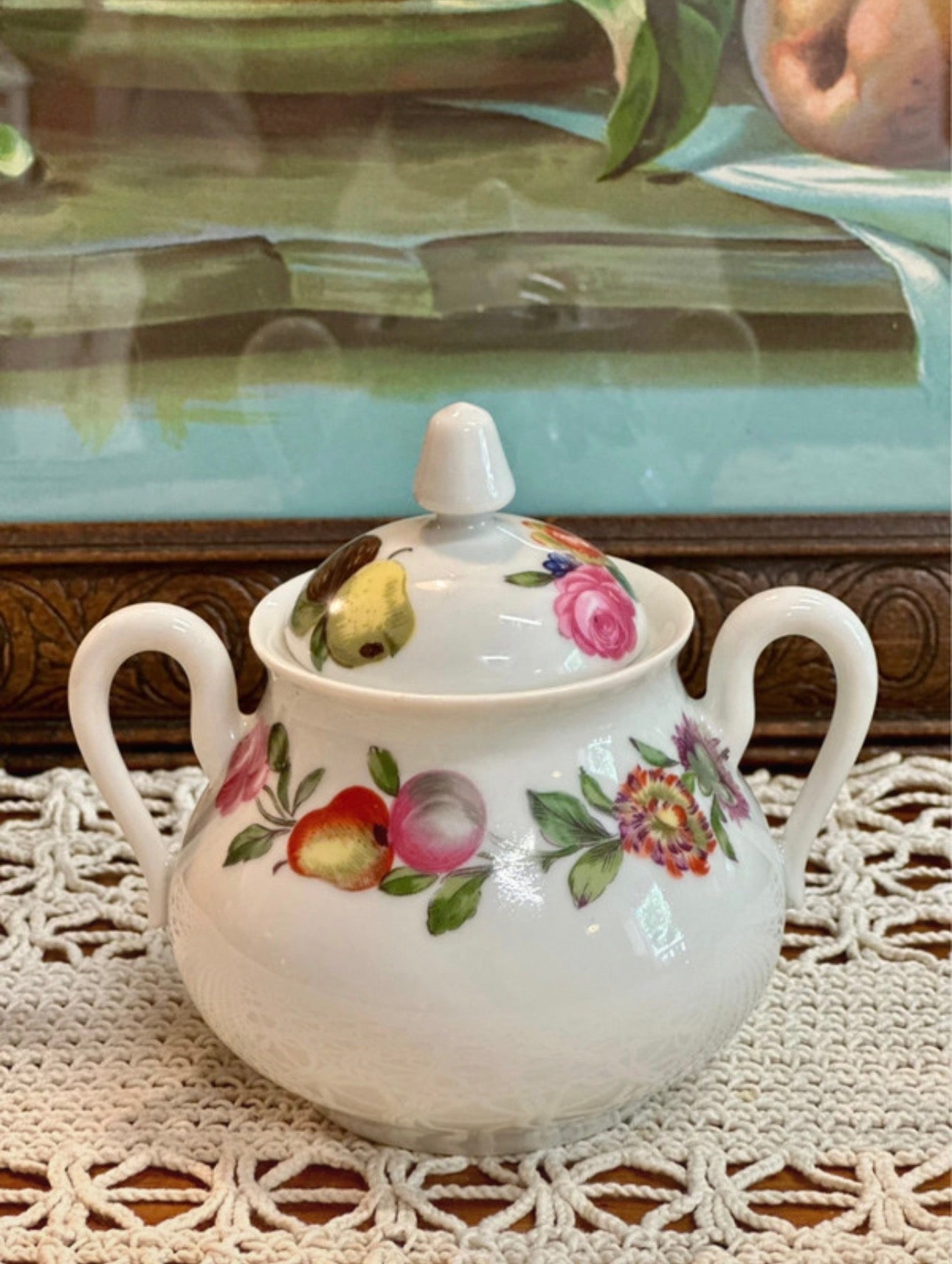 Sucrier porcelaine de Paris