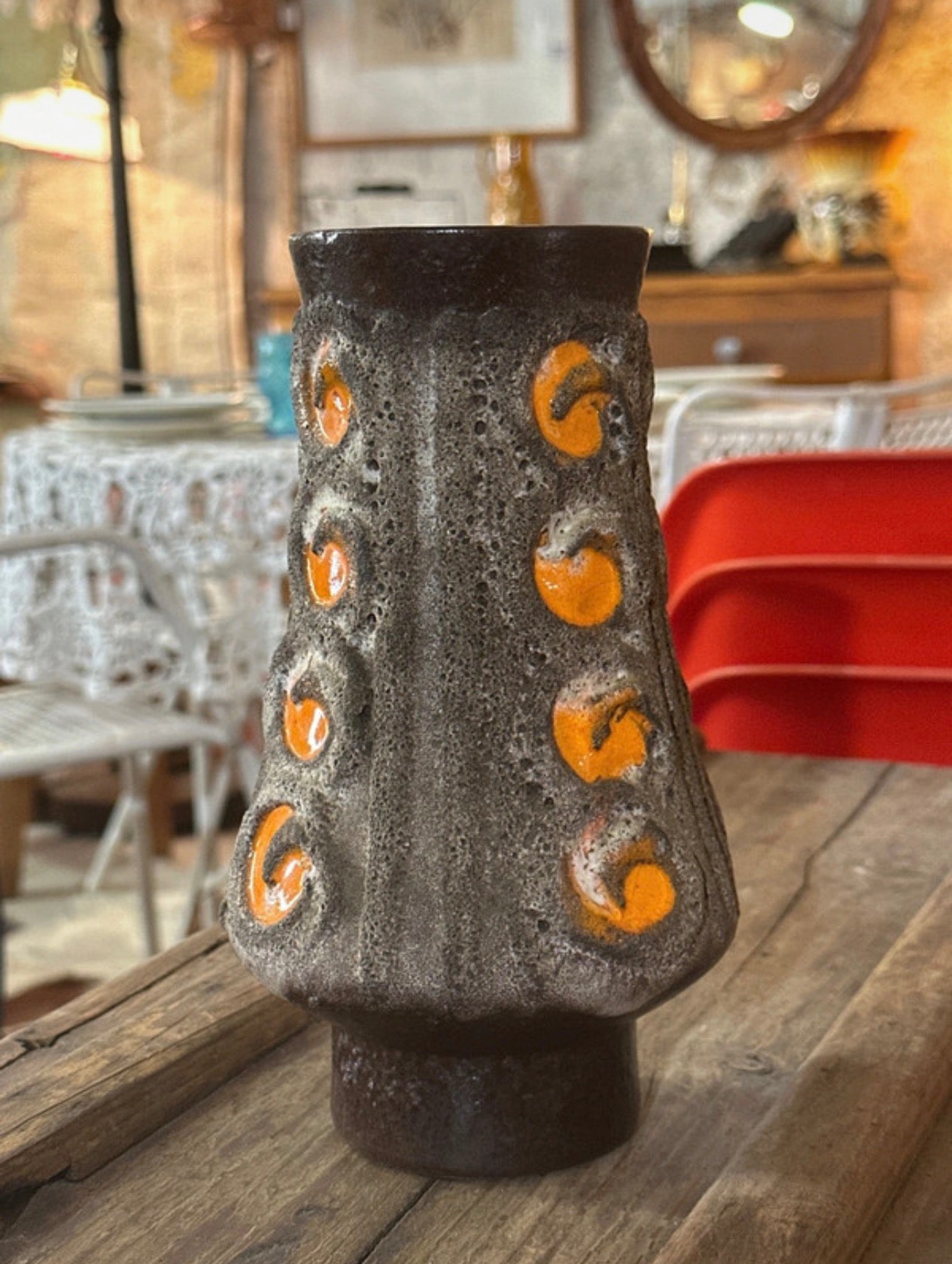Vase Strehla Fat Lava