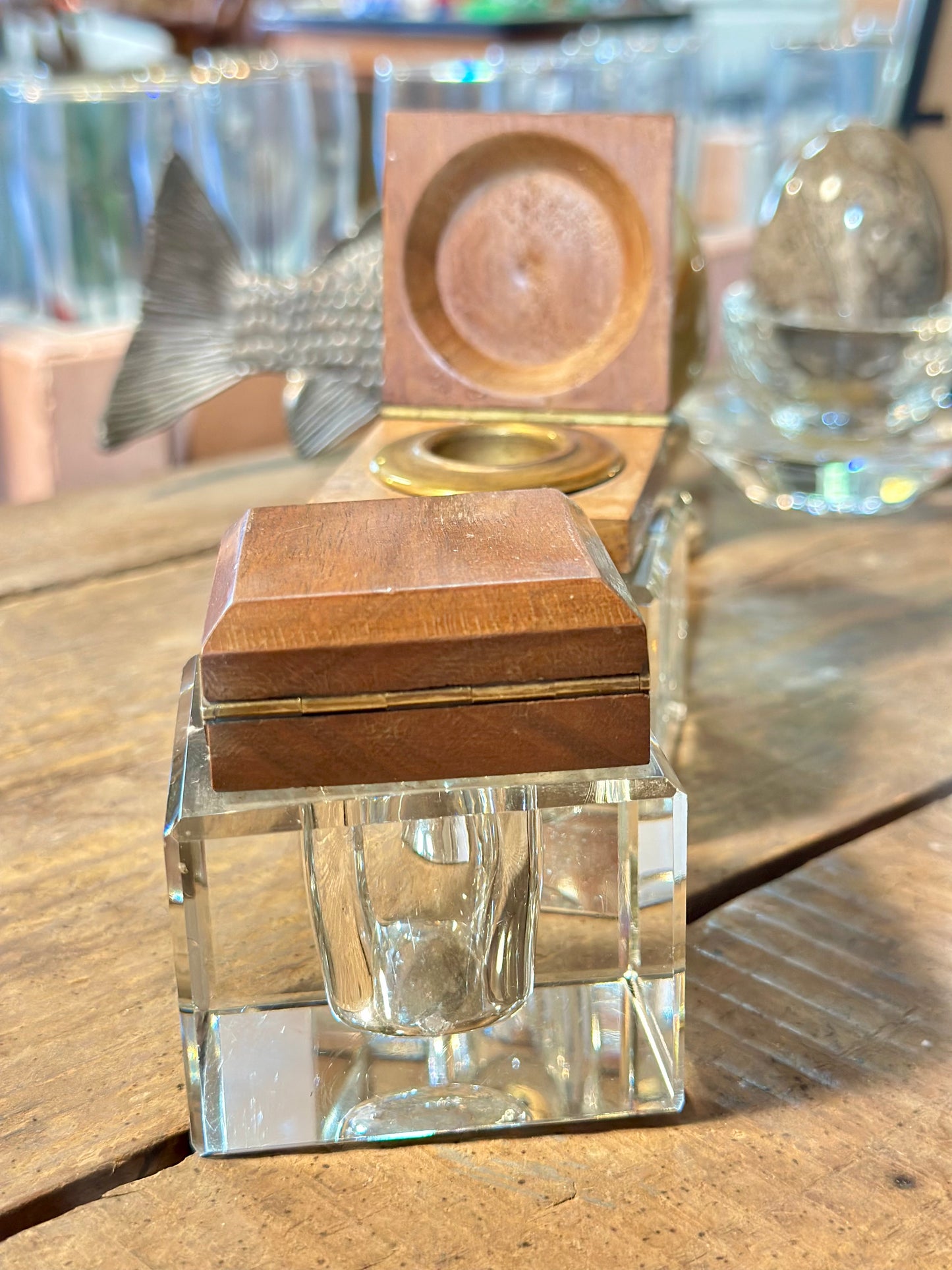 Paire d'encriers Art Deco