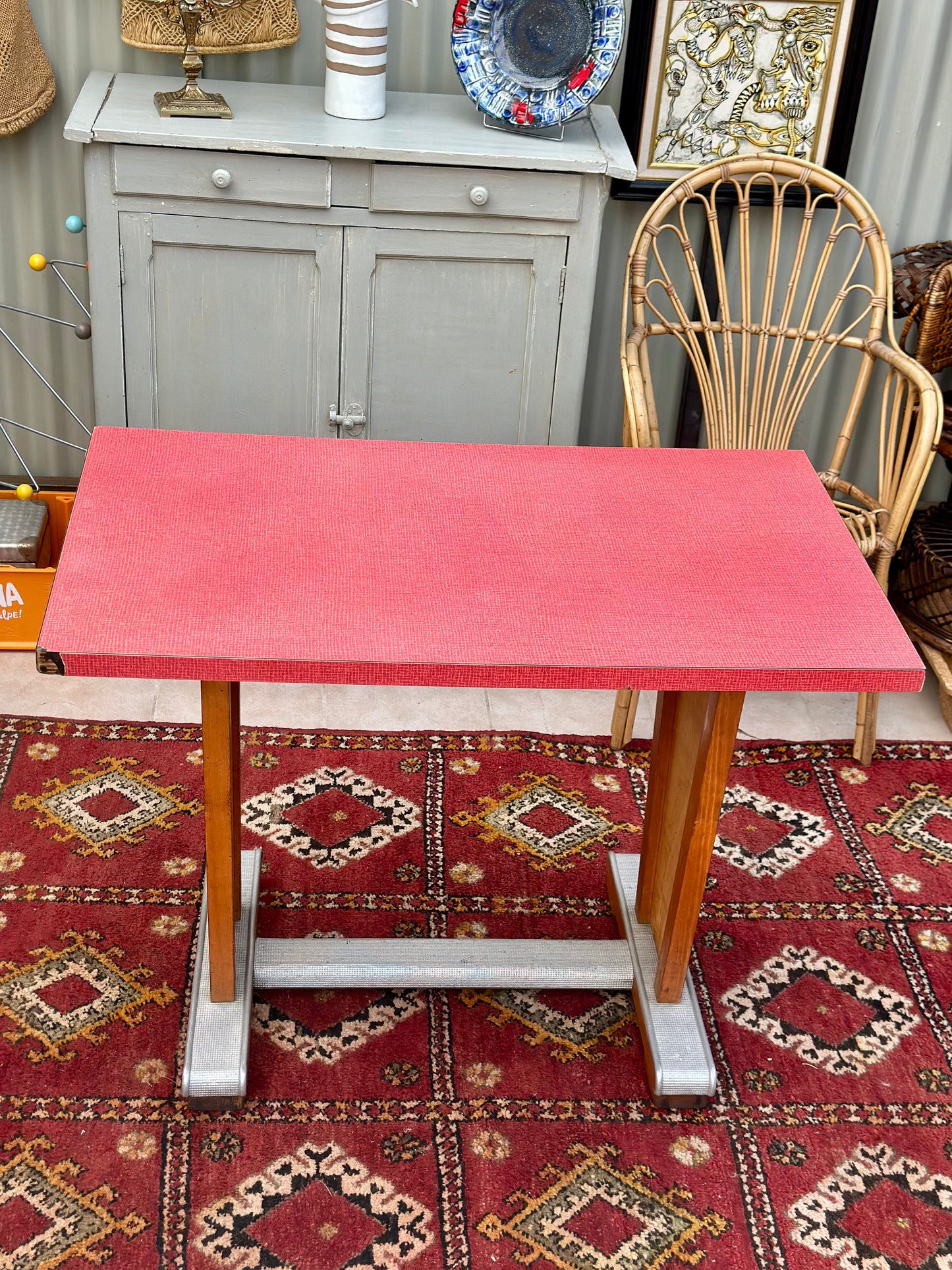 Table de bistrot des années 50