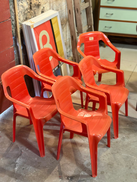 5 fauteuils enfant vintage