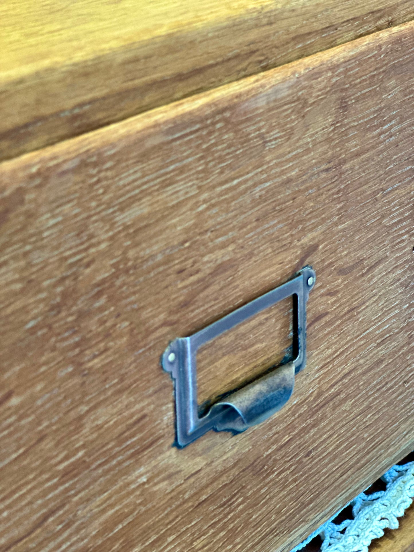 Petit meuble de métier d'atelier