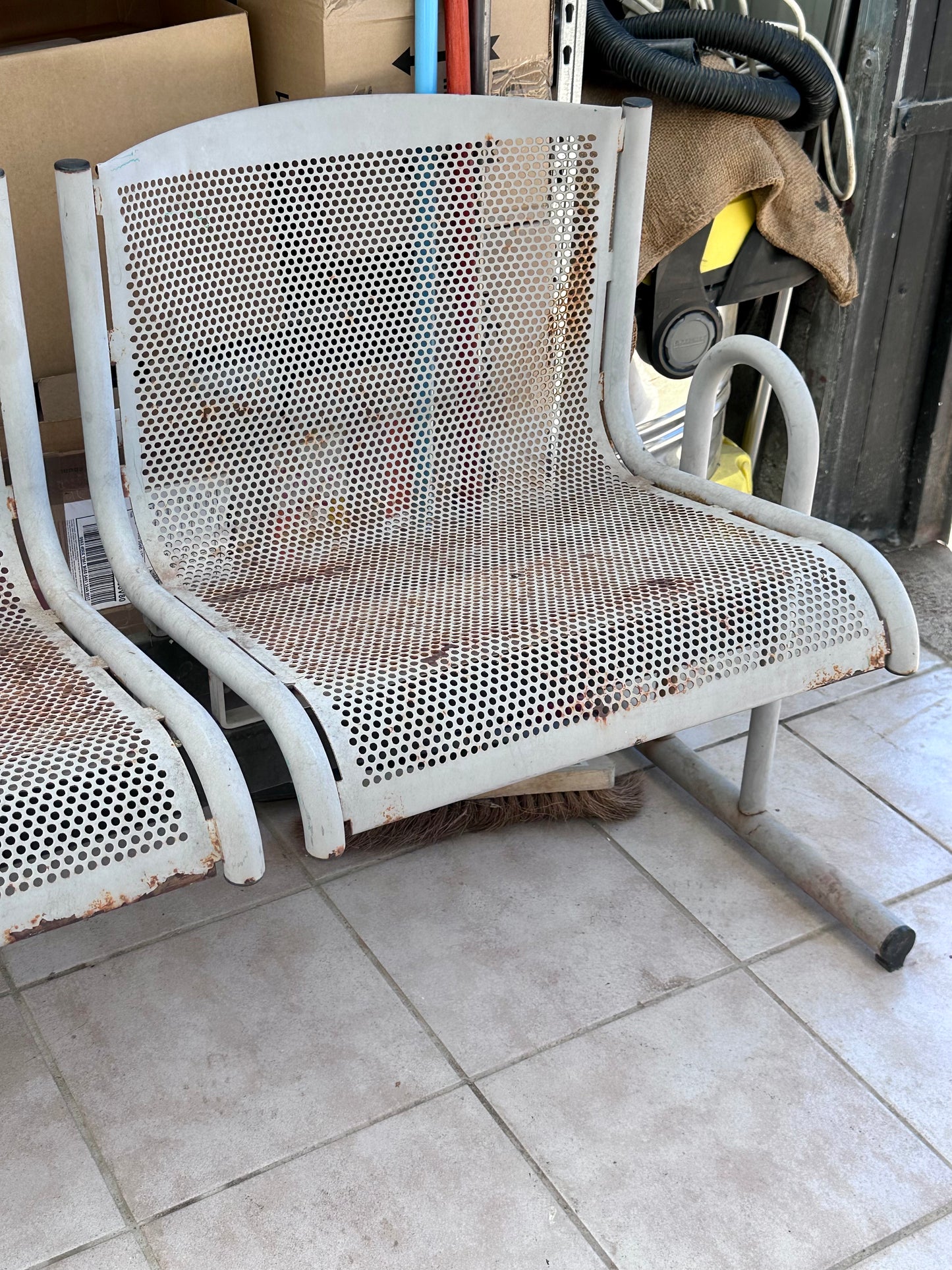 Banc public des années 80