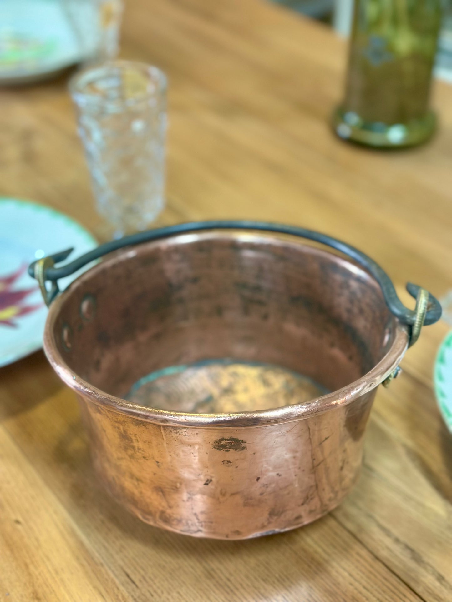 Petit chaudron en cuivre XIXe