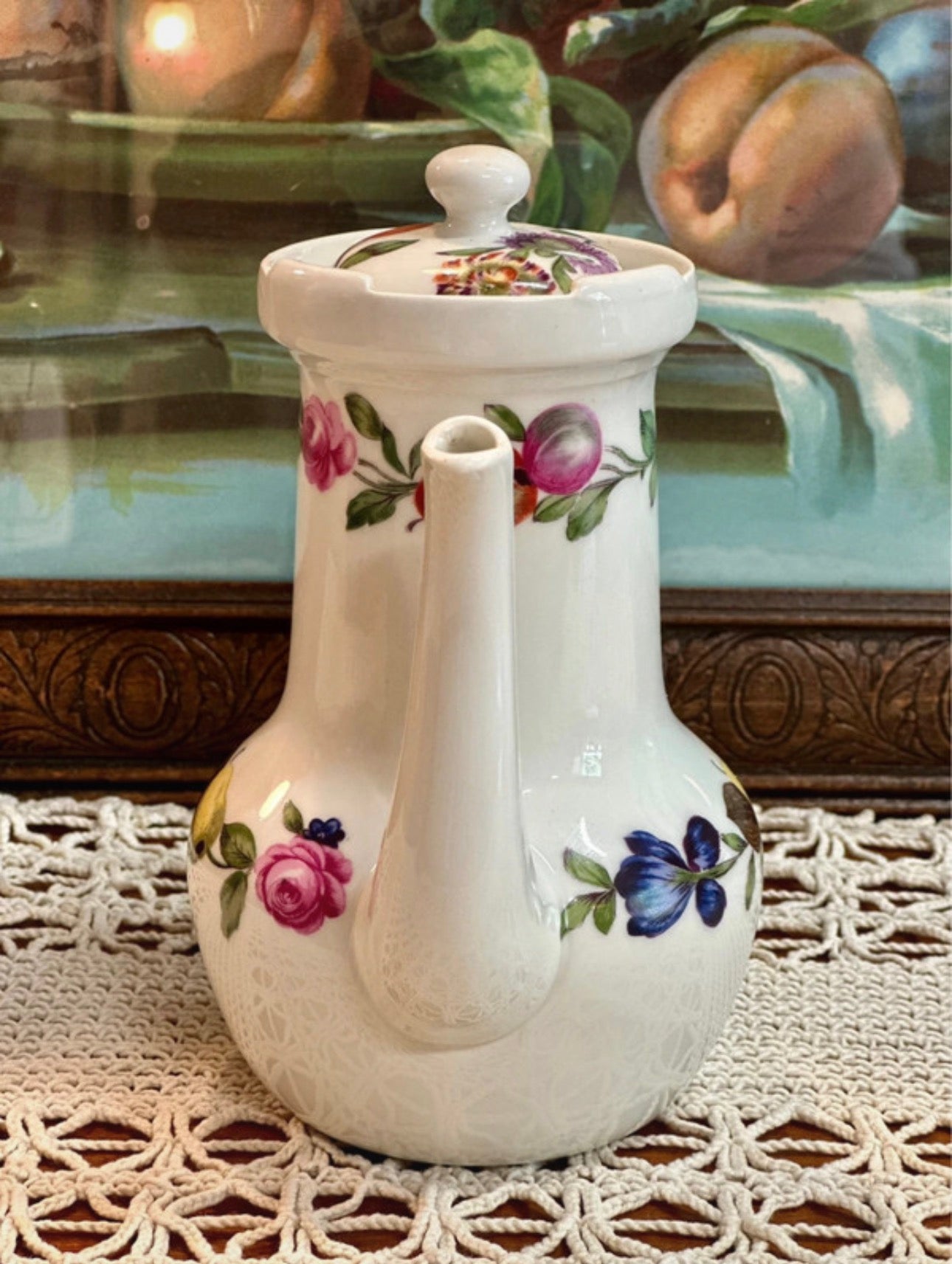 Théière porcelaine de Paris
