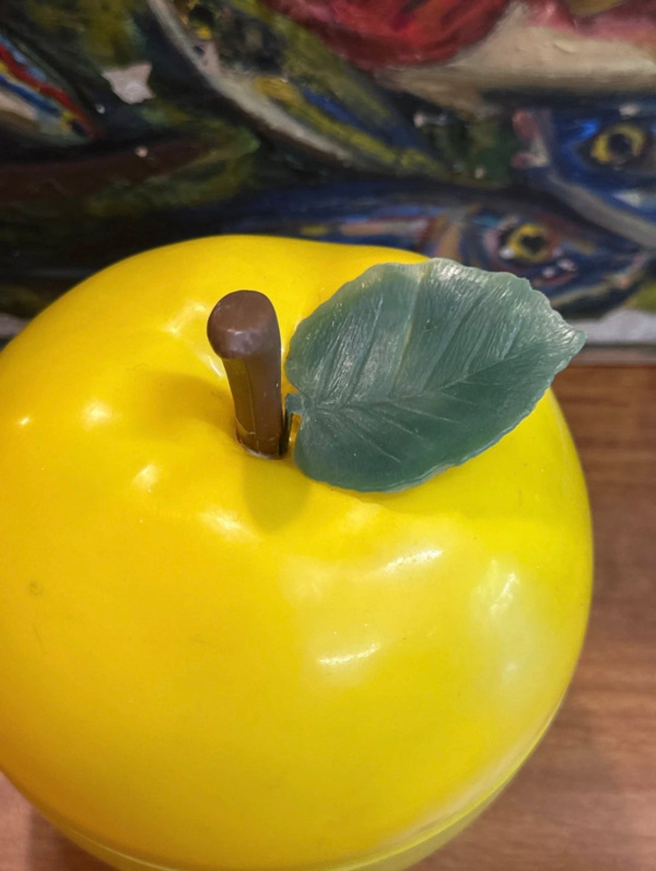 Bac à glaçons Pomme jaune