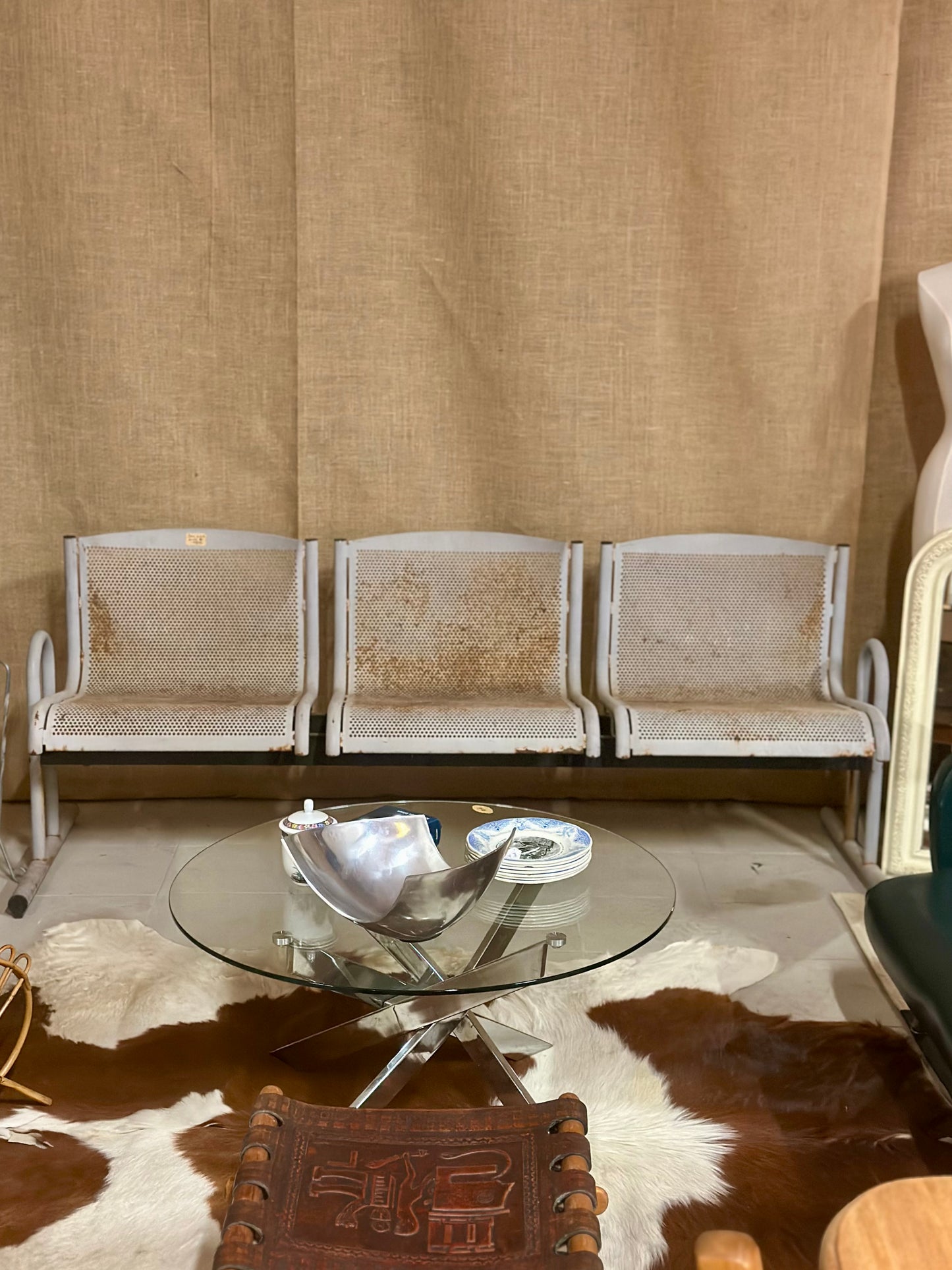 Banc public des années 80