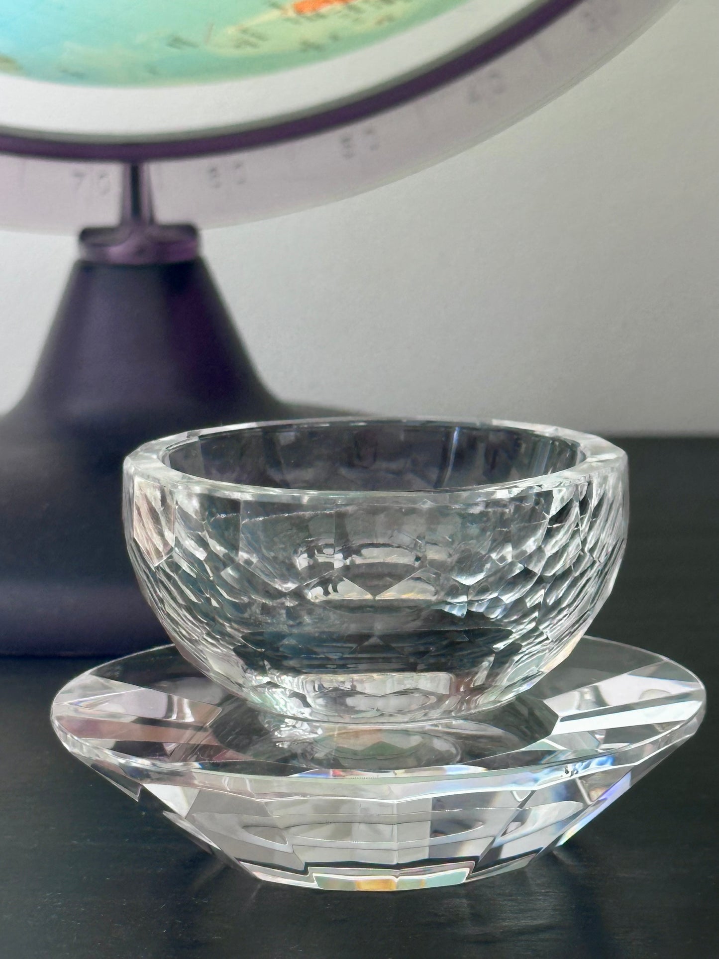 Bougeoir en cristal