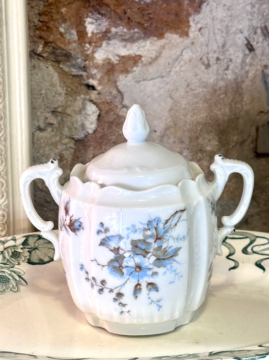 Sucrier en porcelaine de Limoges