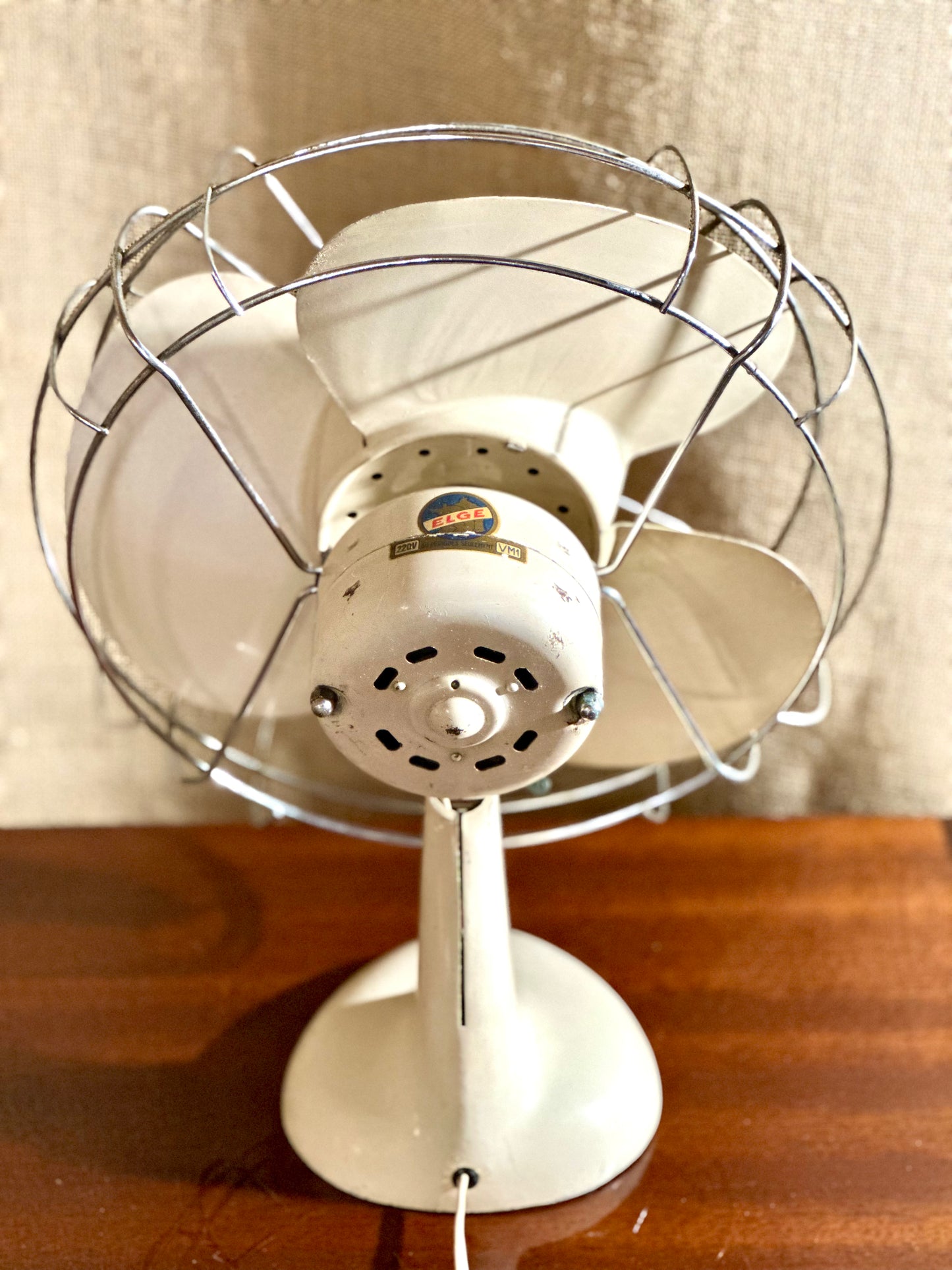 Ventilateur vintage Elgé années 50