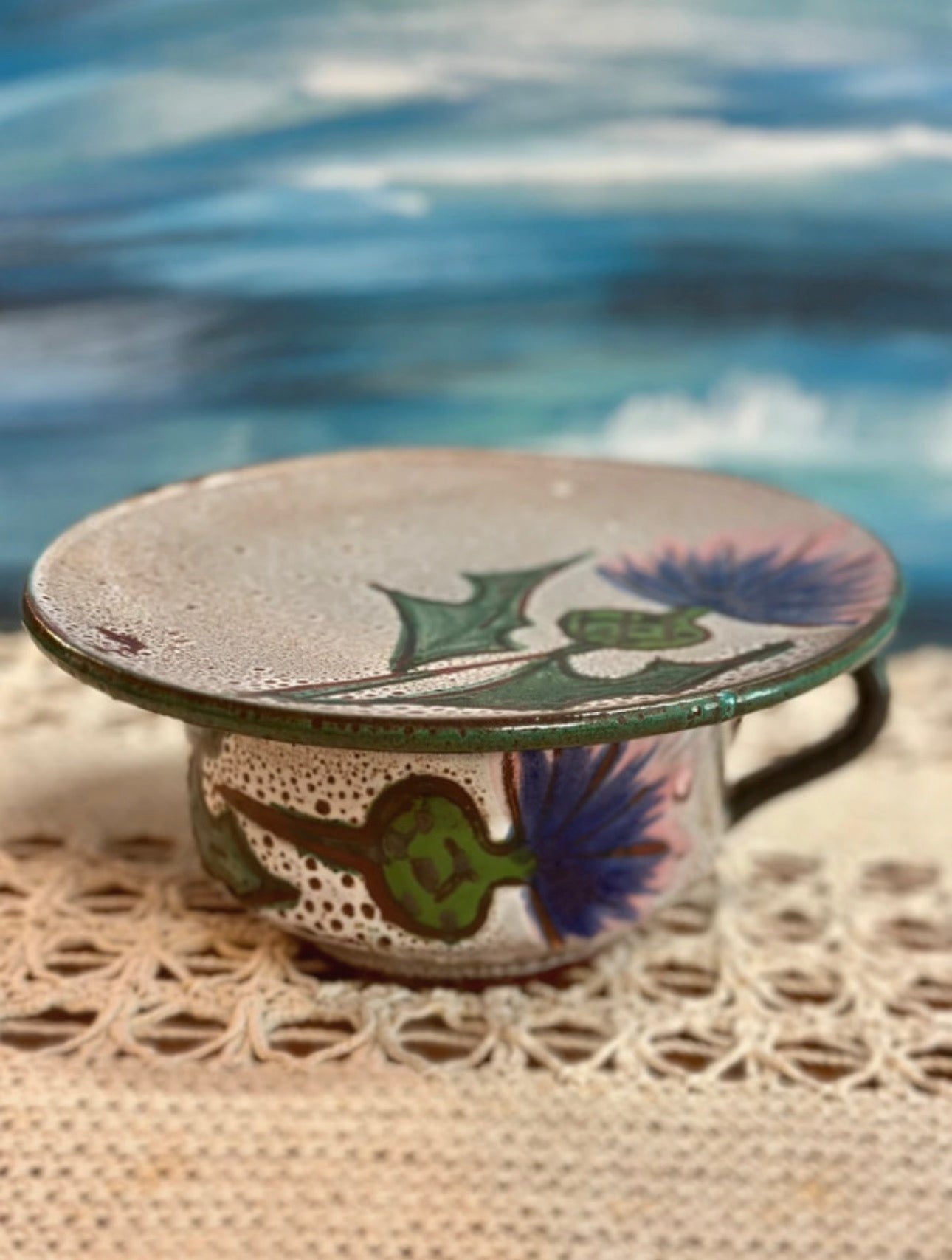Tasse et soucoupe Vallauris