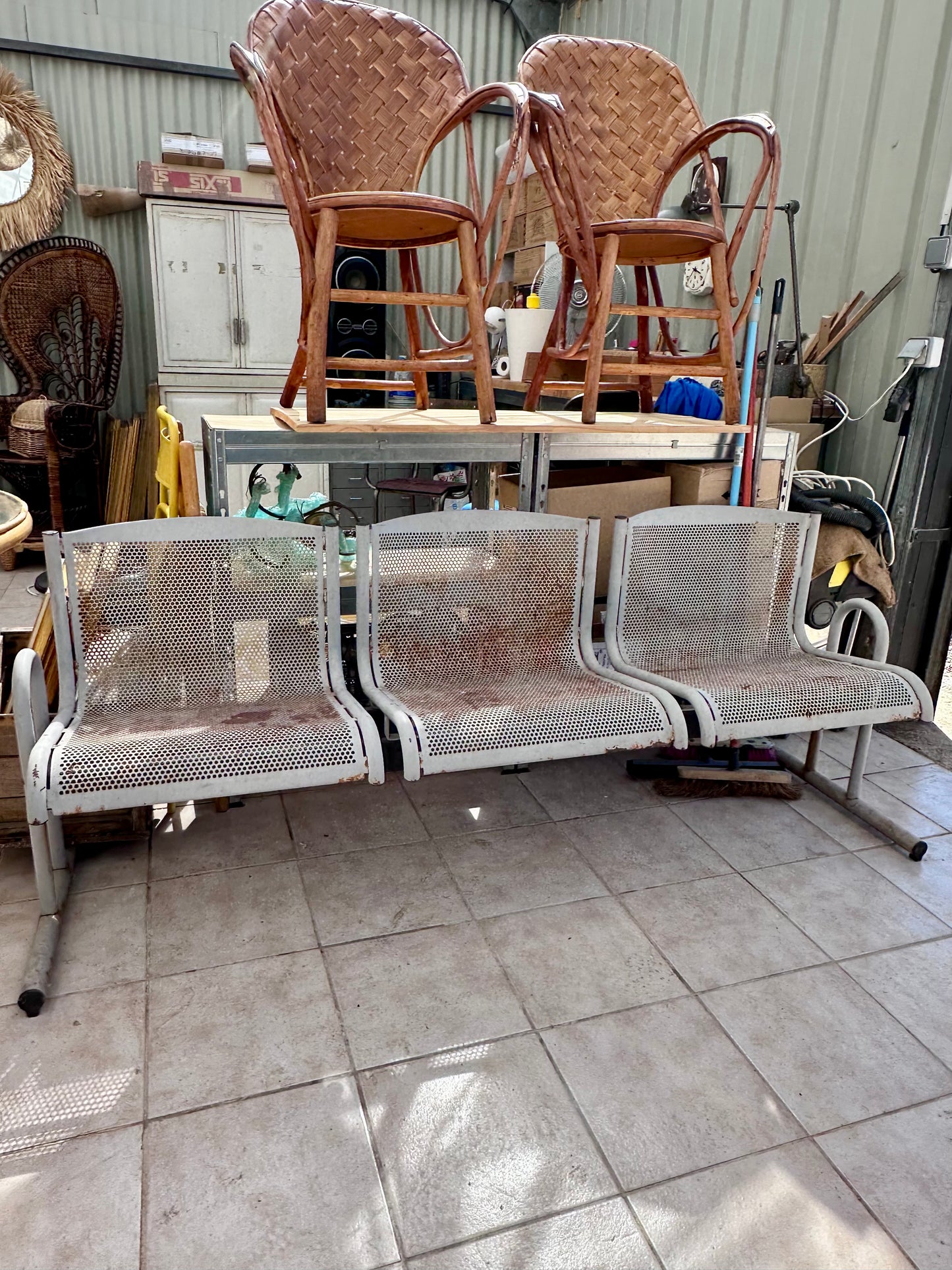 Banc public des années 80