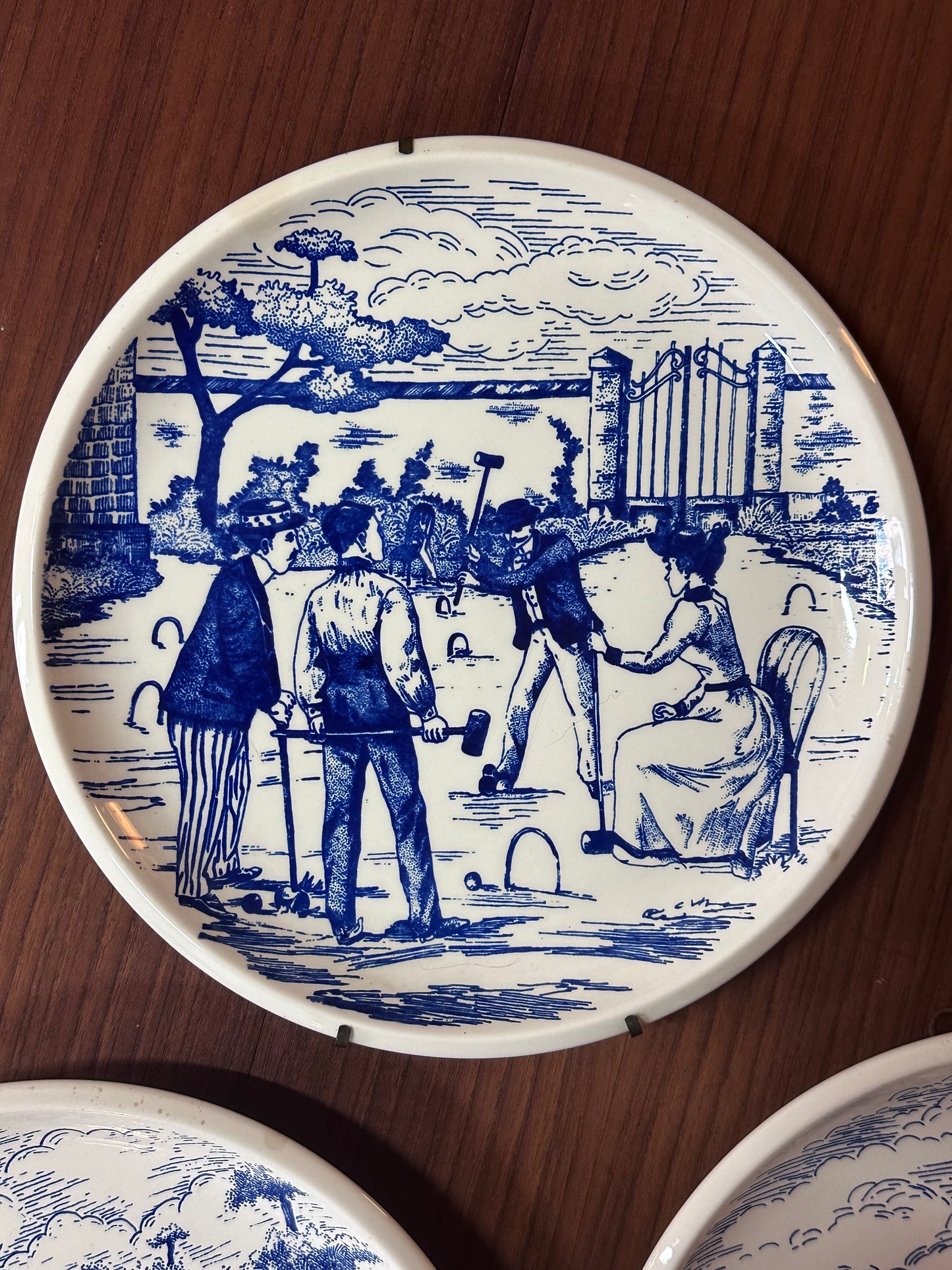 Assiette décorative Boch Manufacture Royale Belge La Louvière
