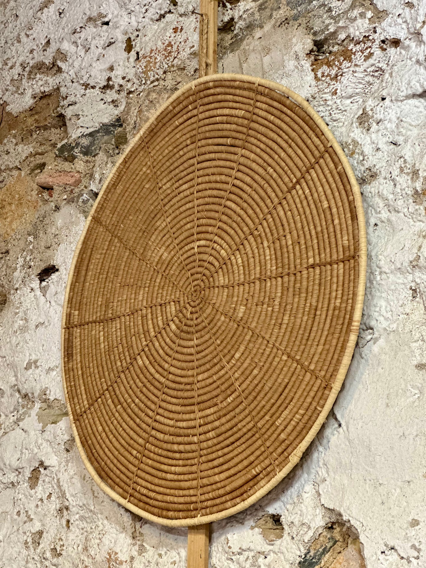 Décoration murale en osier