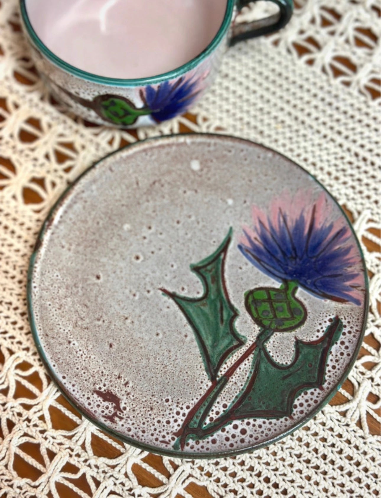Tasse et soucoupe Vallauris