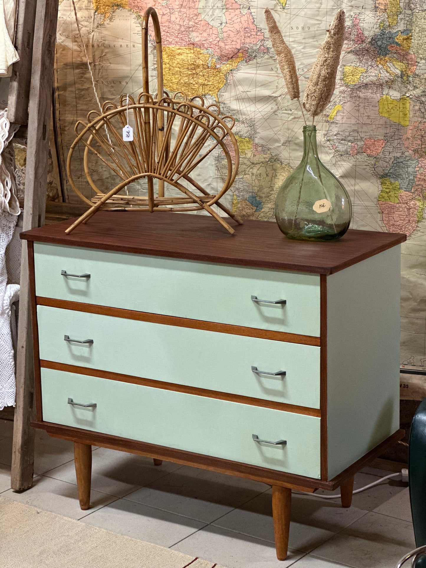 Commode scandinave vintage