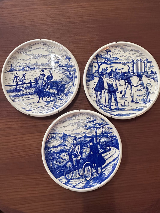 Assiette décorative Boch Manufacture Royale Belge La Louvière