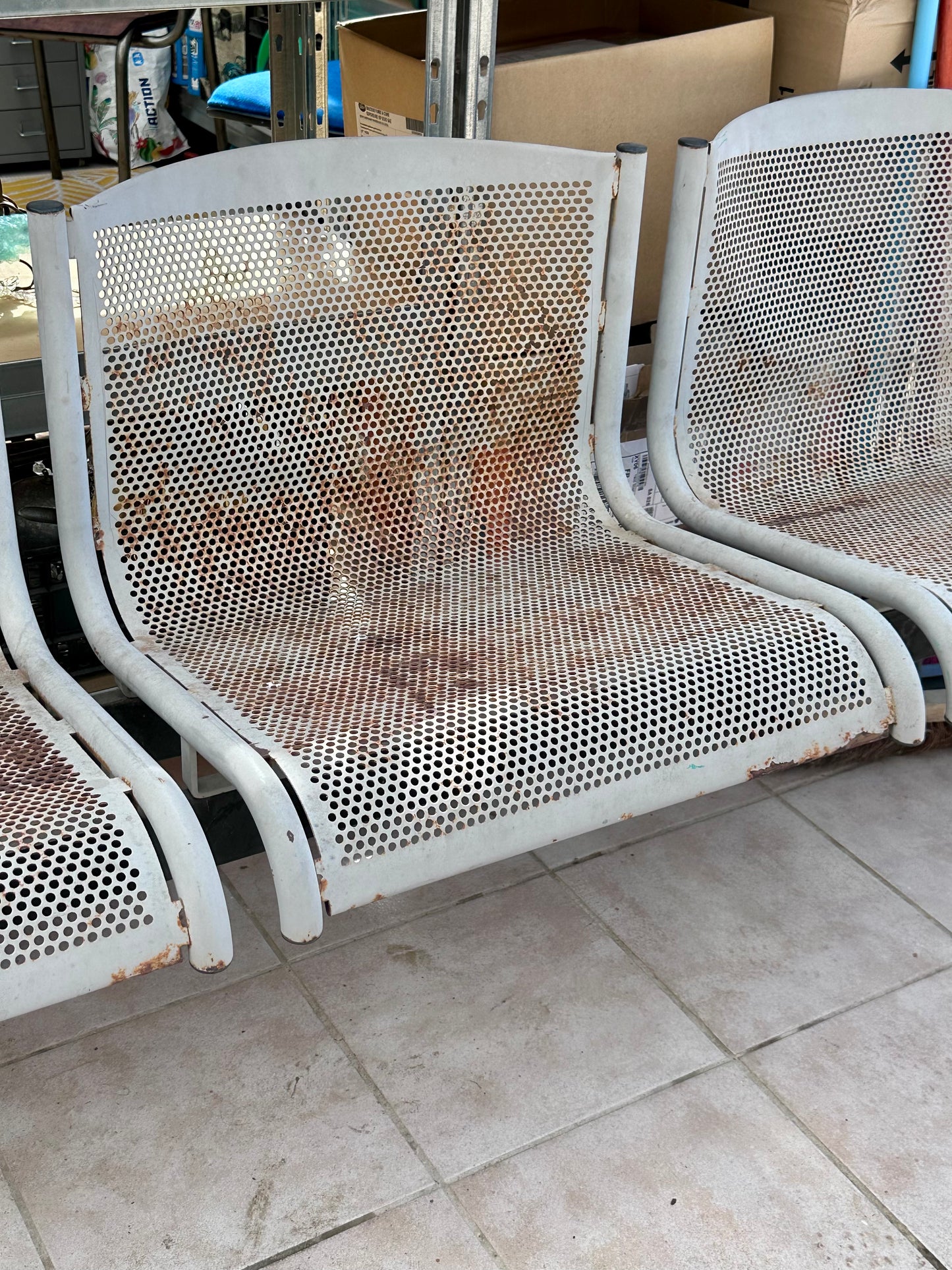 Banc public des années 80