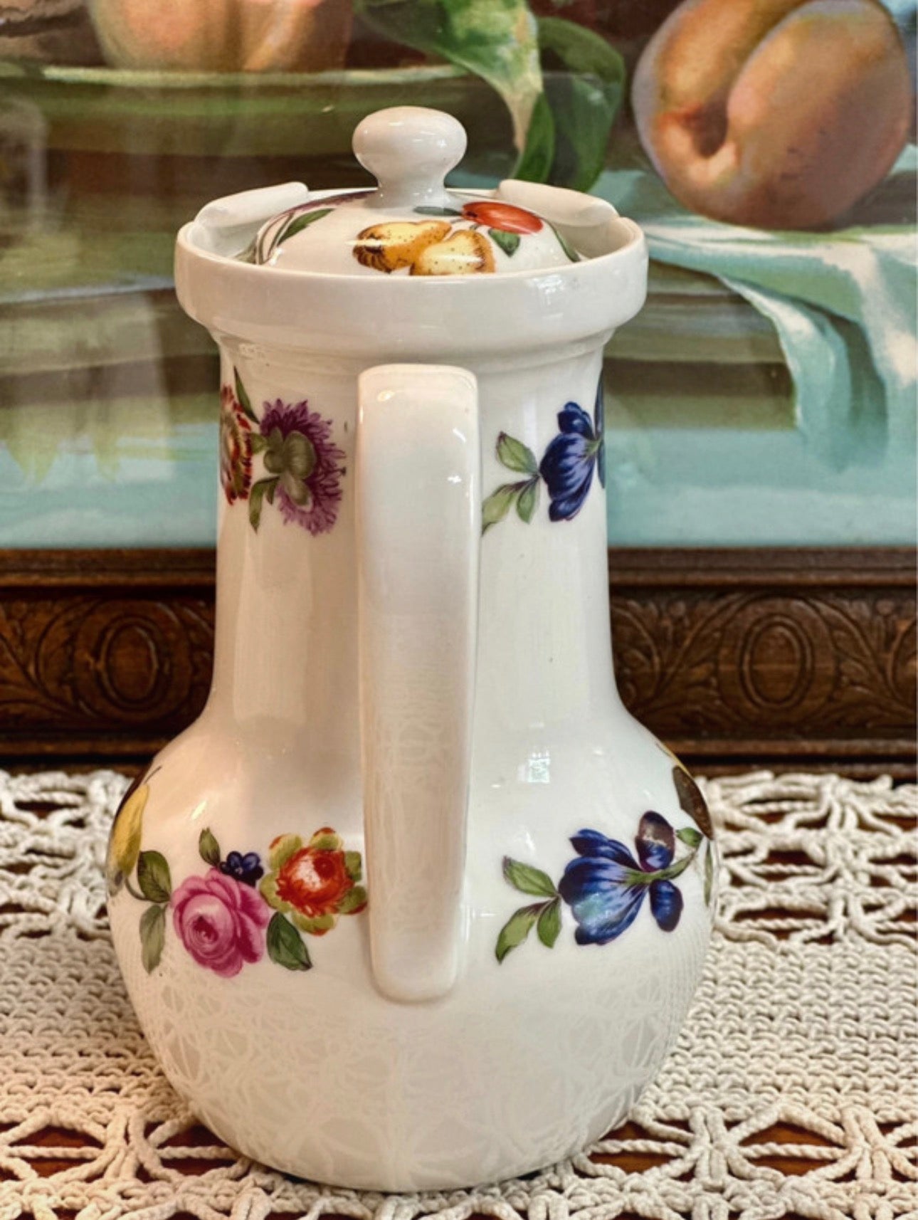 Théière porcelaine de Paris