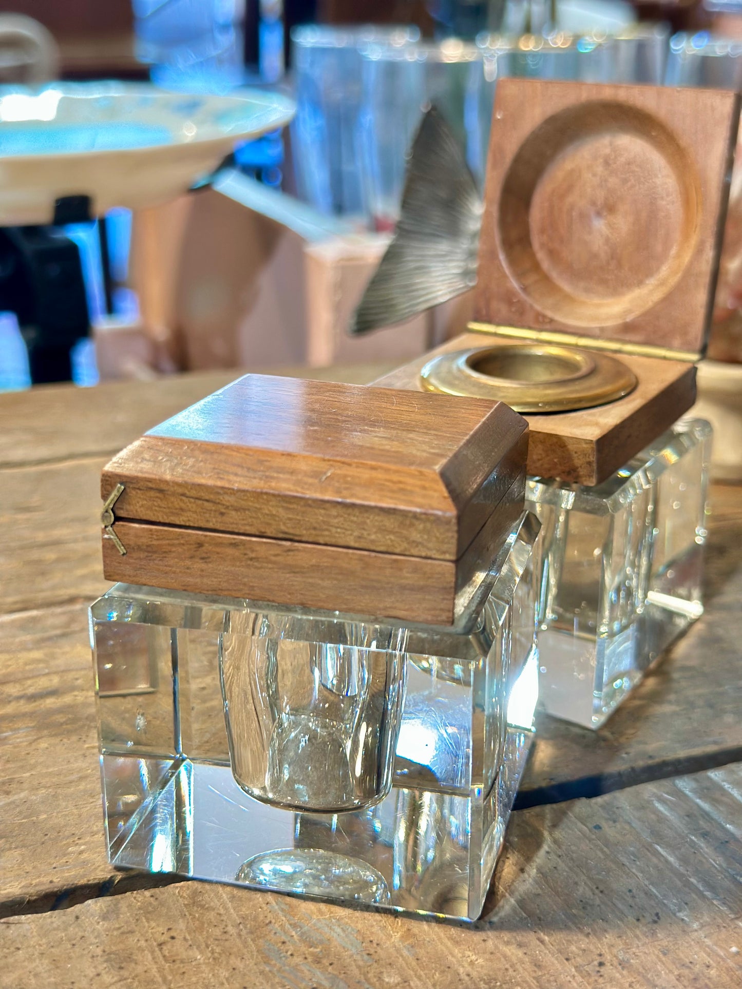 Paire d'encriers Art Deco