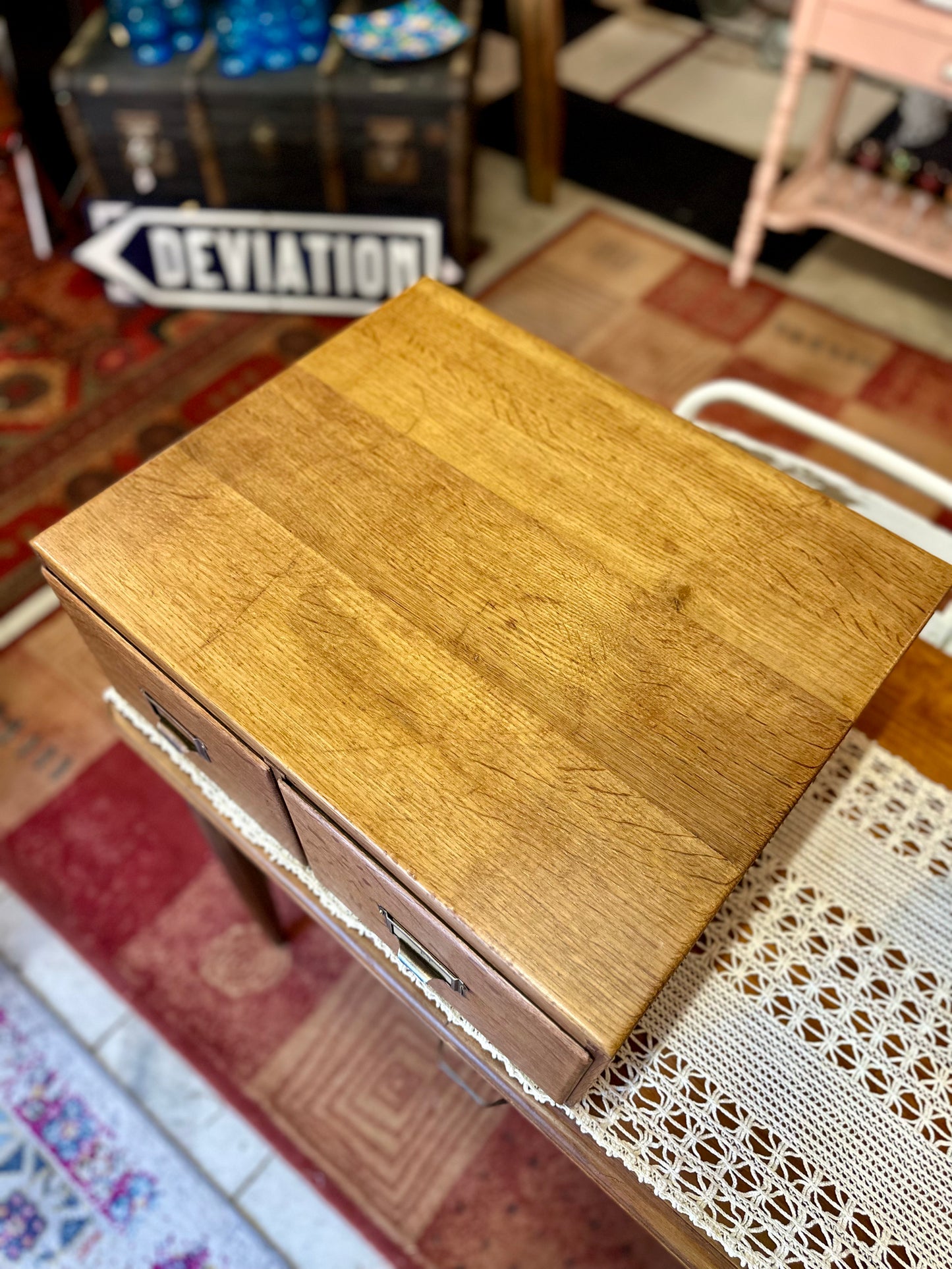 Petit meuble de métier d'atelier