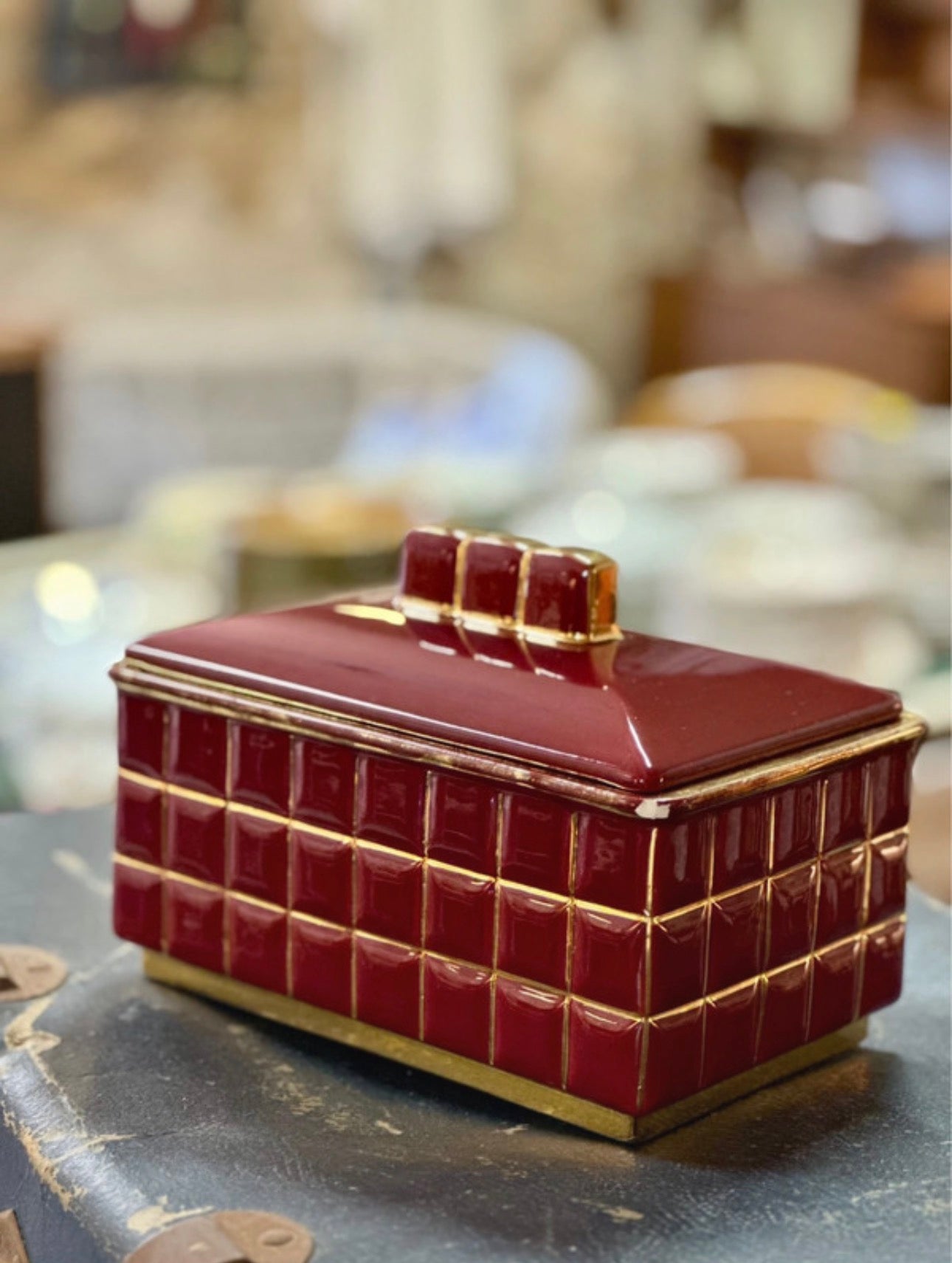 Boite en céramique Poët Laval